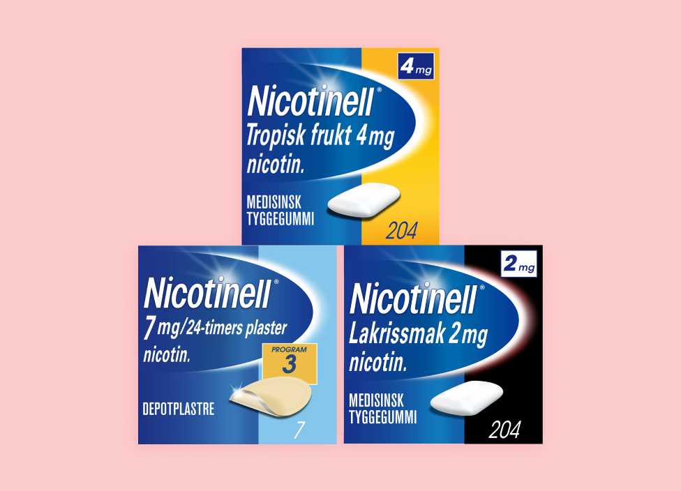 Alle produkter fra Nicotinell