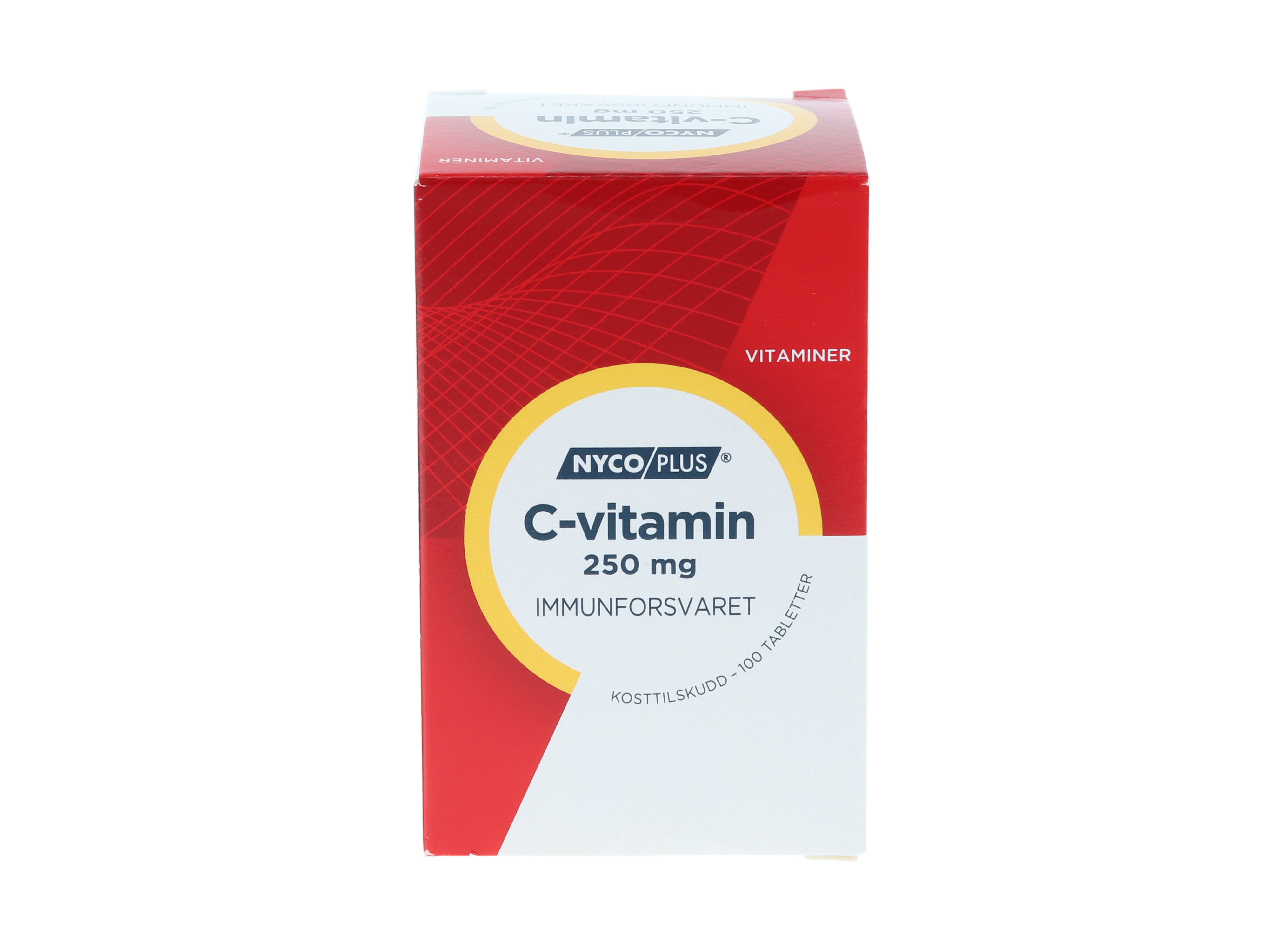 C-vitamin tab 250 mg, 100 tabletter