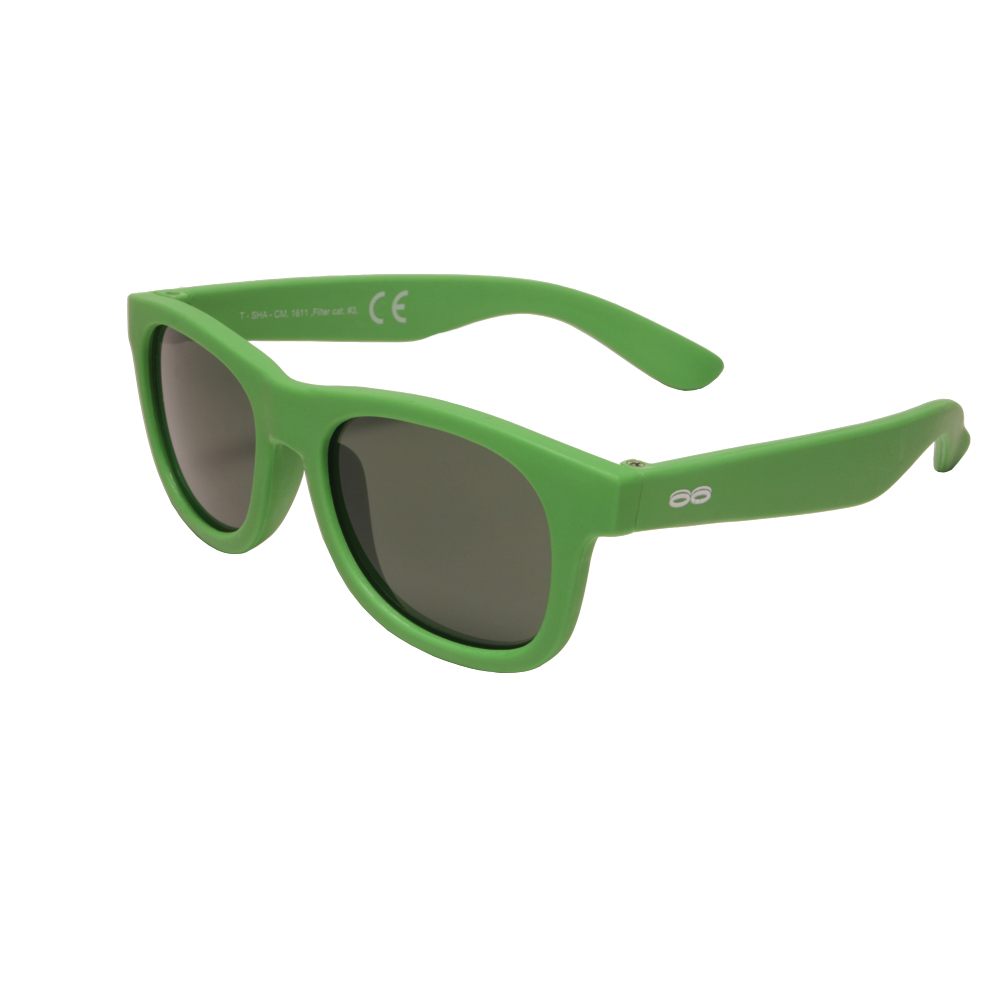 Classic solbriller, 3 år+, grønn, 1 stk.