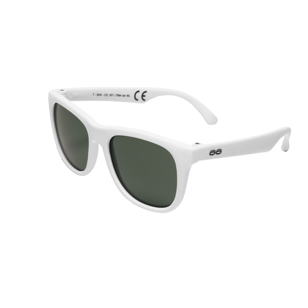 Classic solbriller, 0–3 år, hvit, 1 stk.