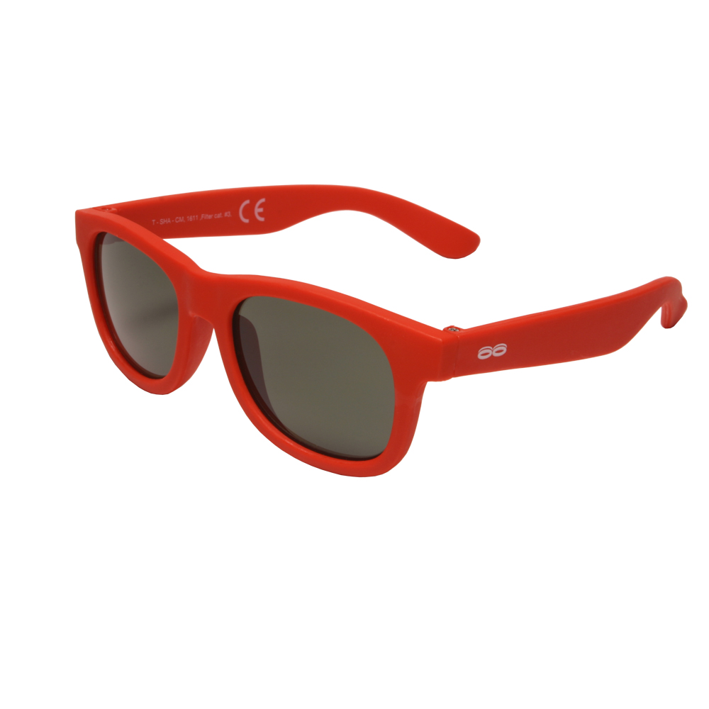 Classic solbriller, 3 år+, rød, 1 stk.