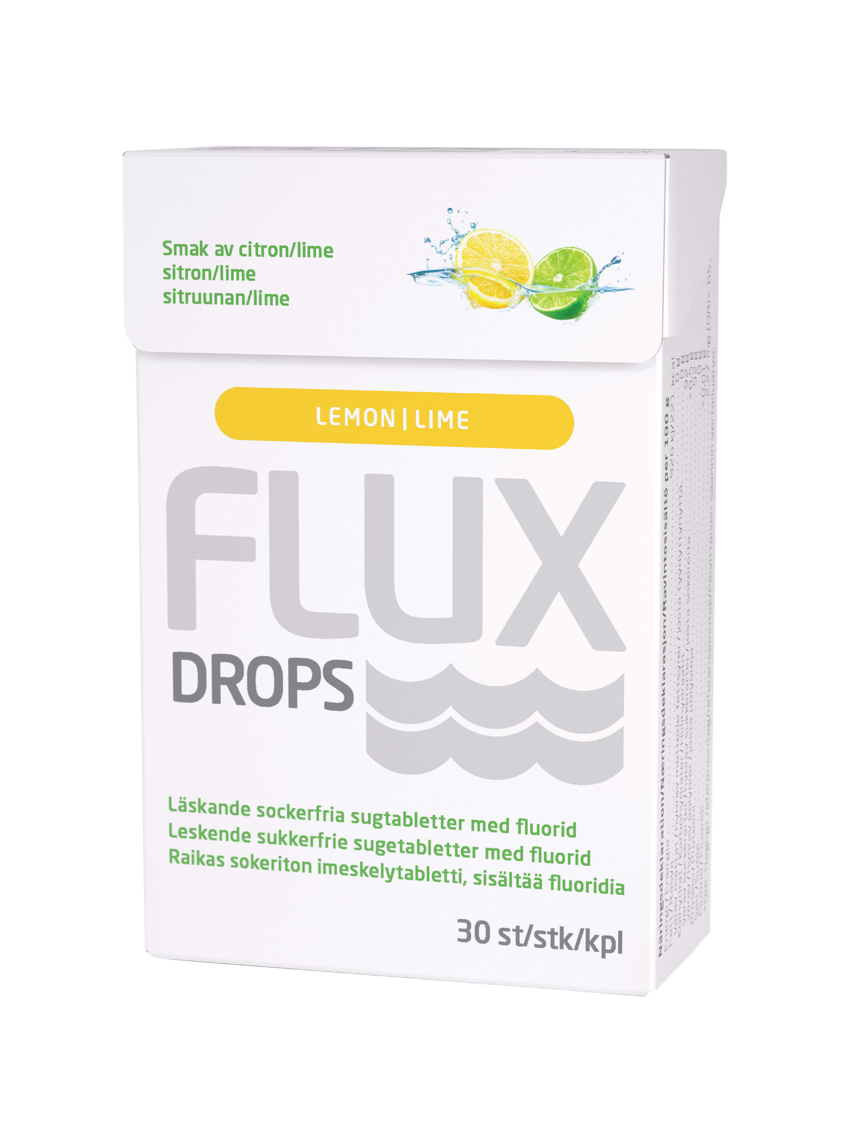 Drops Sugetabletter Sitron/Lime, 30 stk