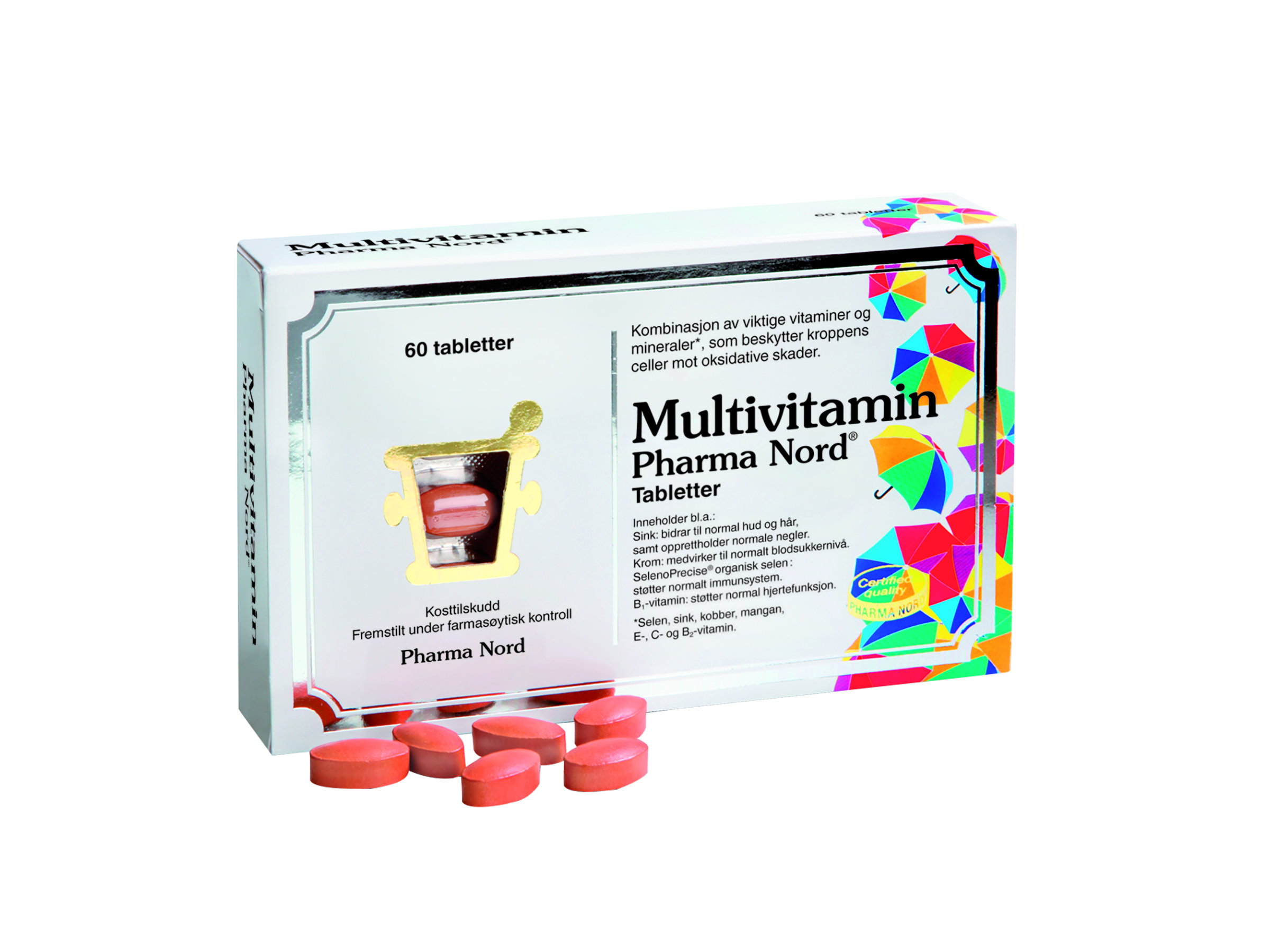 Multivitamin, 60 tabletter