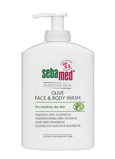 Olive Face & Body Wash, 300 ml
