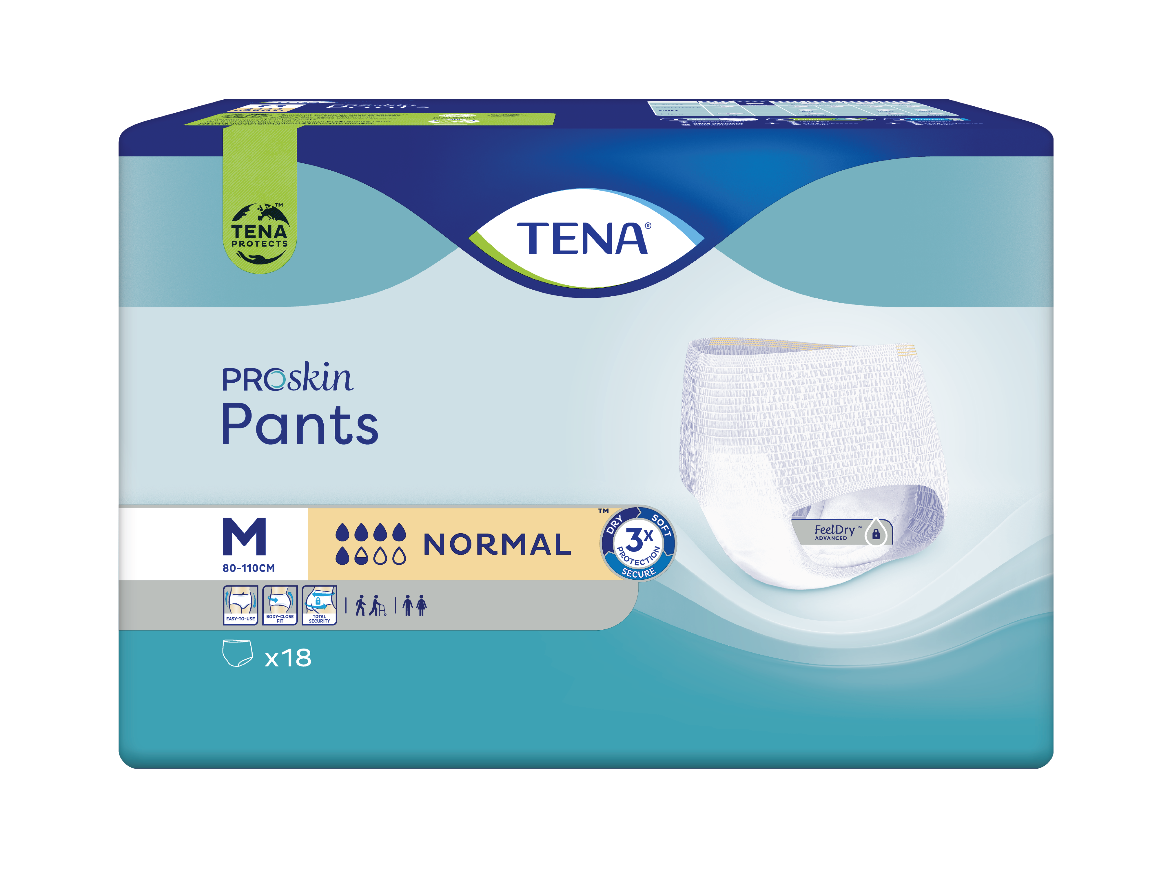 Pants Normal, Medium, 18 stk