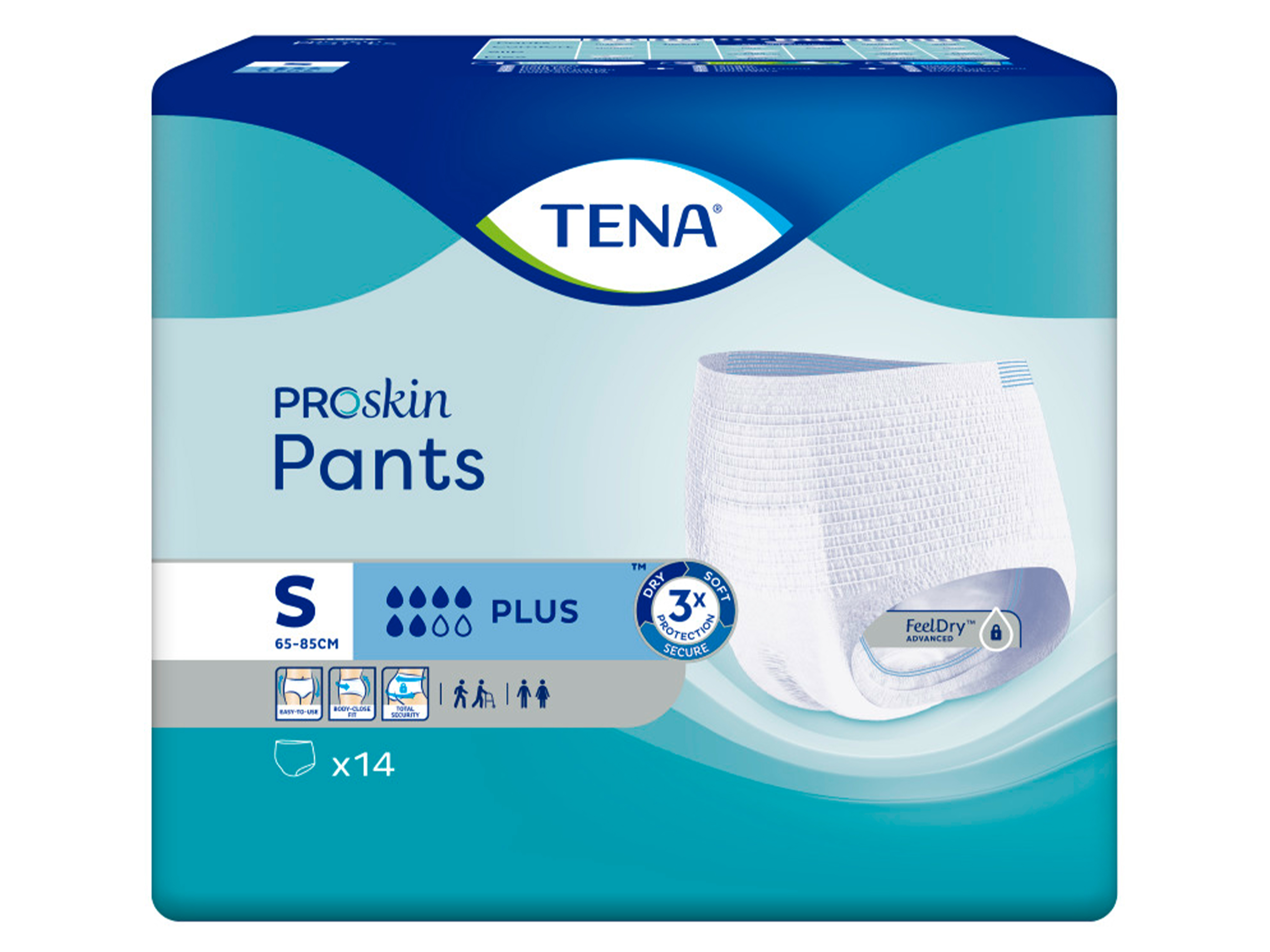 Pants Plus, Small, 14 stk.