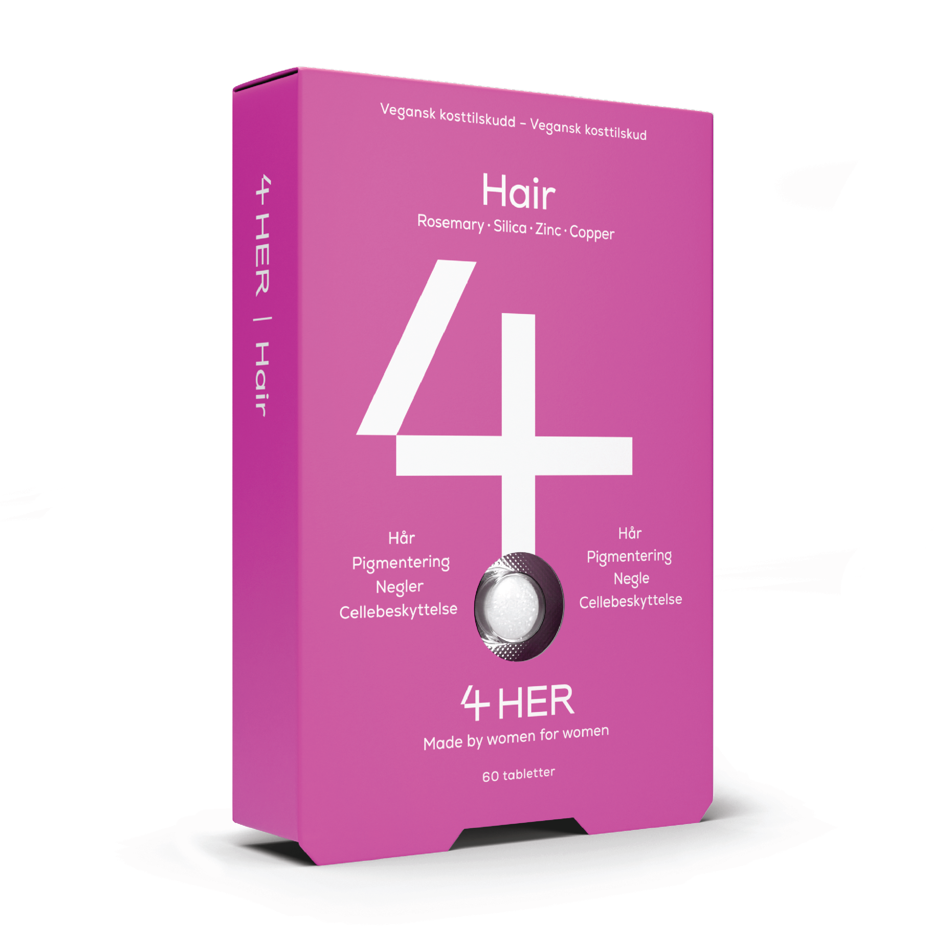 4 HER Hair tabletter, 60 stk.