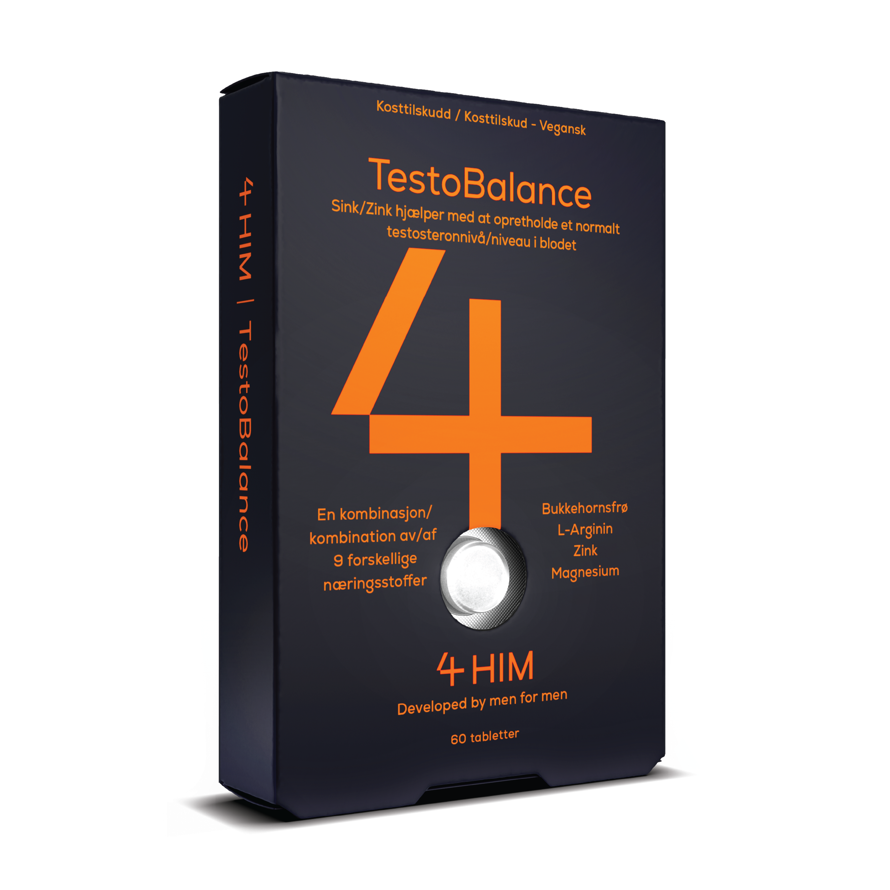 4HIM TestoBalance tabletter, 60 stk.