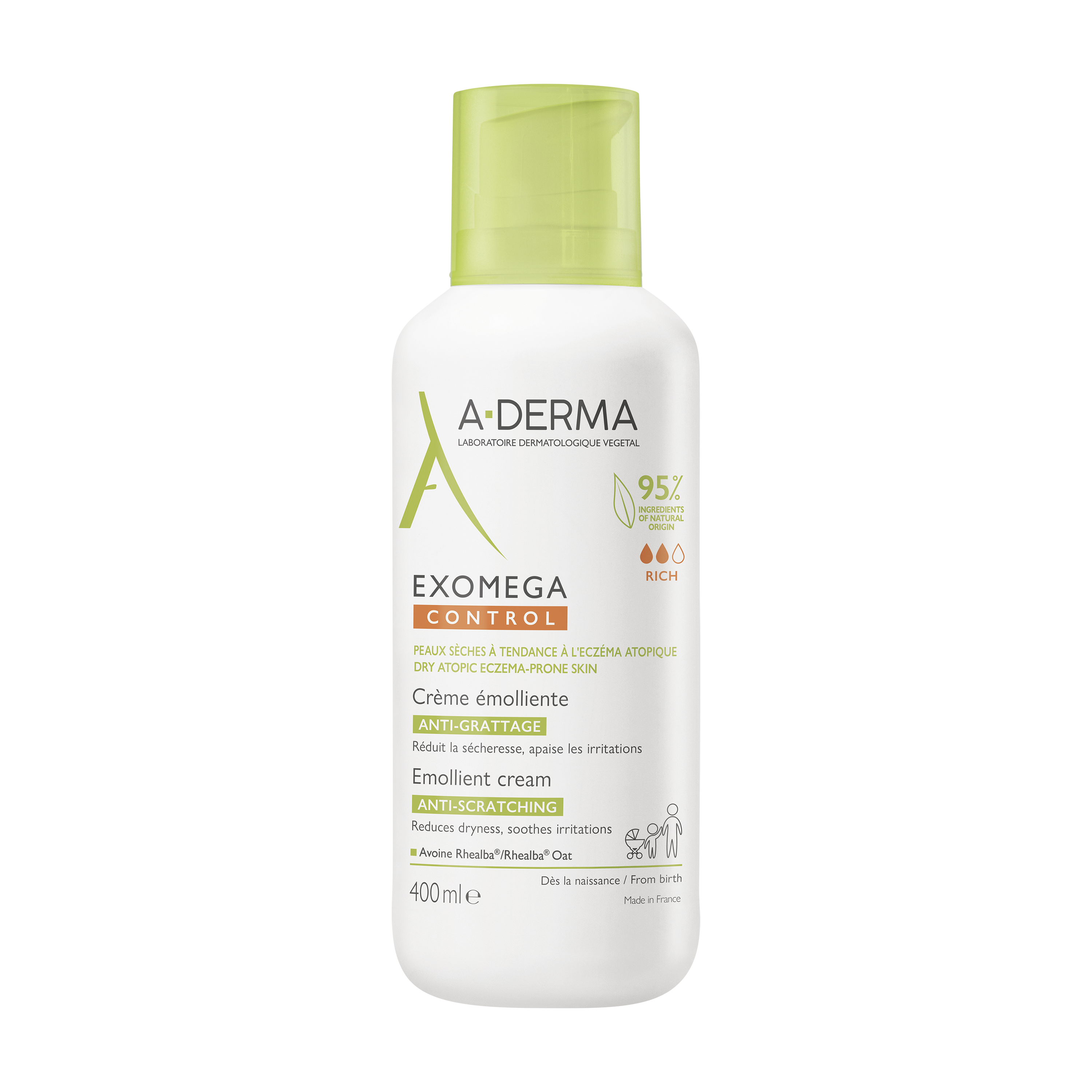 A-Derma A-Derma Exomega Control Cream, 400 ml