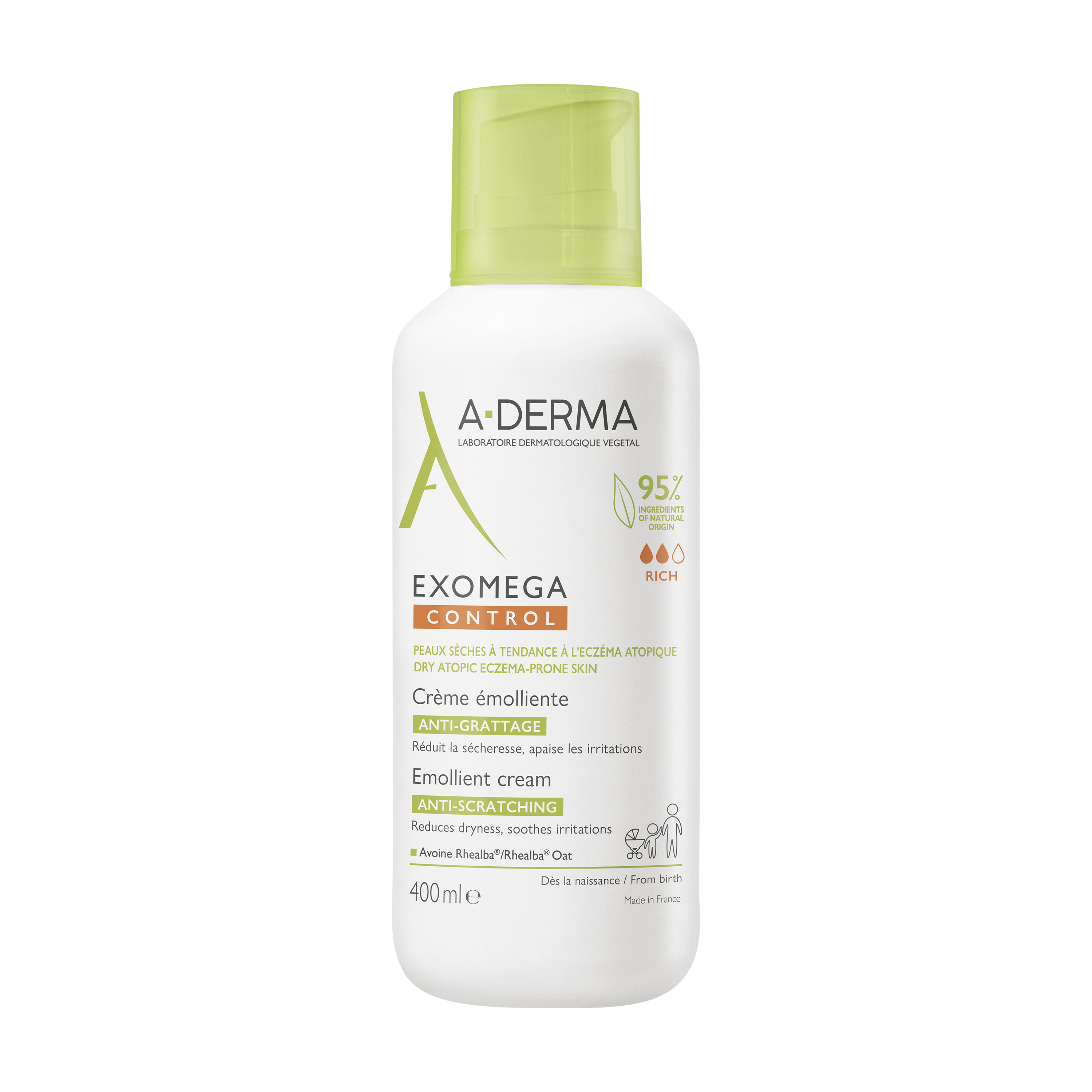 A-Derma A-Derma Exomega Control Cream, 400 ml