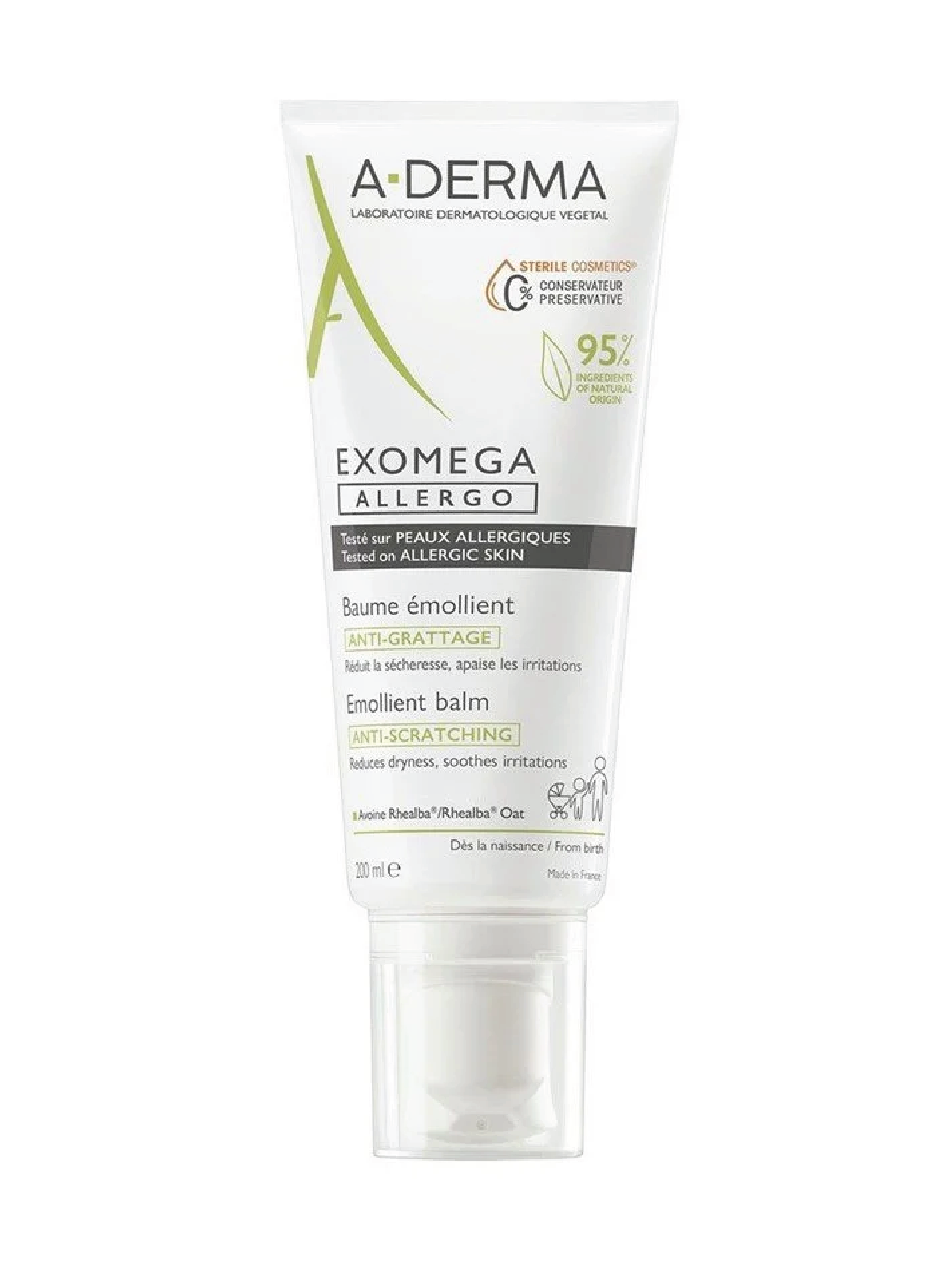 A-Derma Exomega Allergo, 200 ml