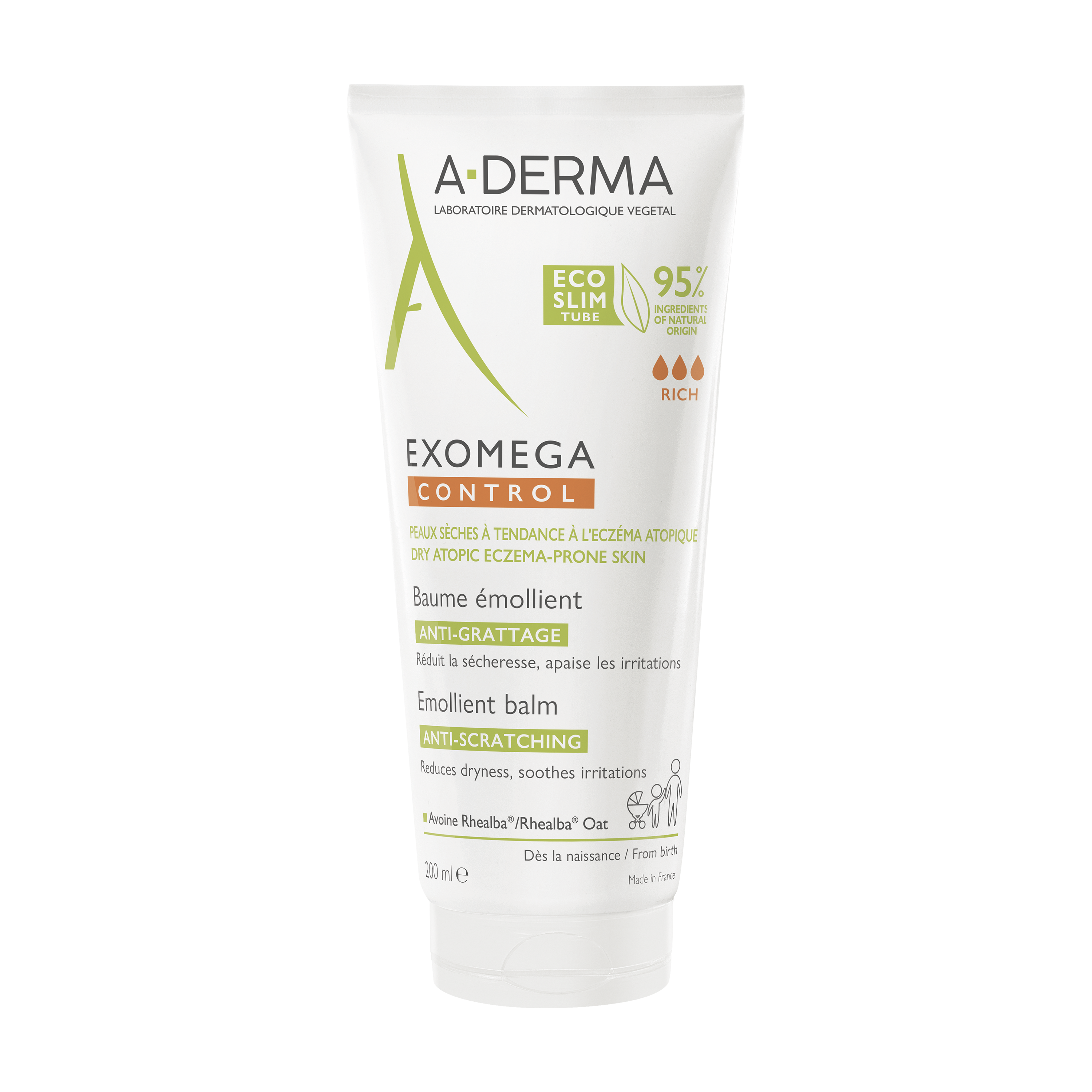 A-Derma Exomega Control Balm, 200 ml