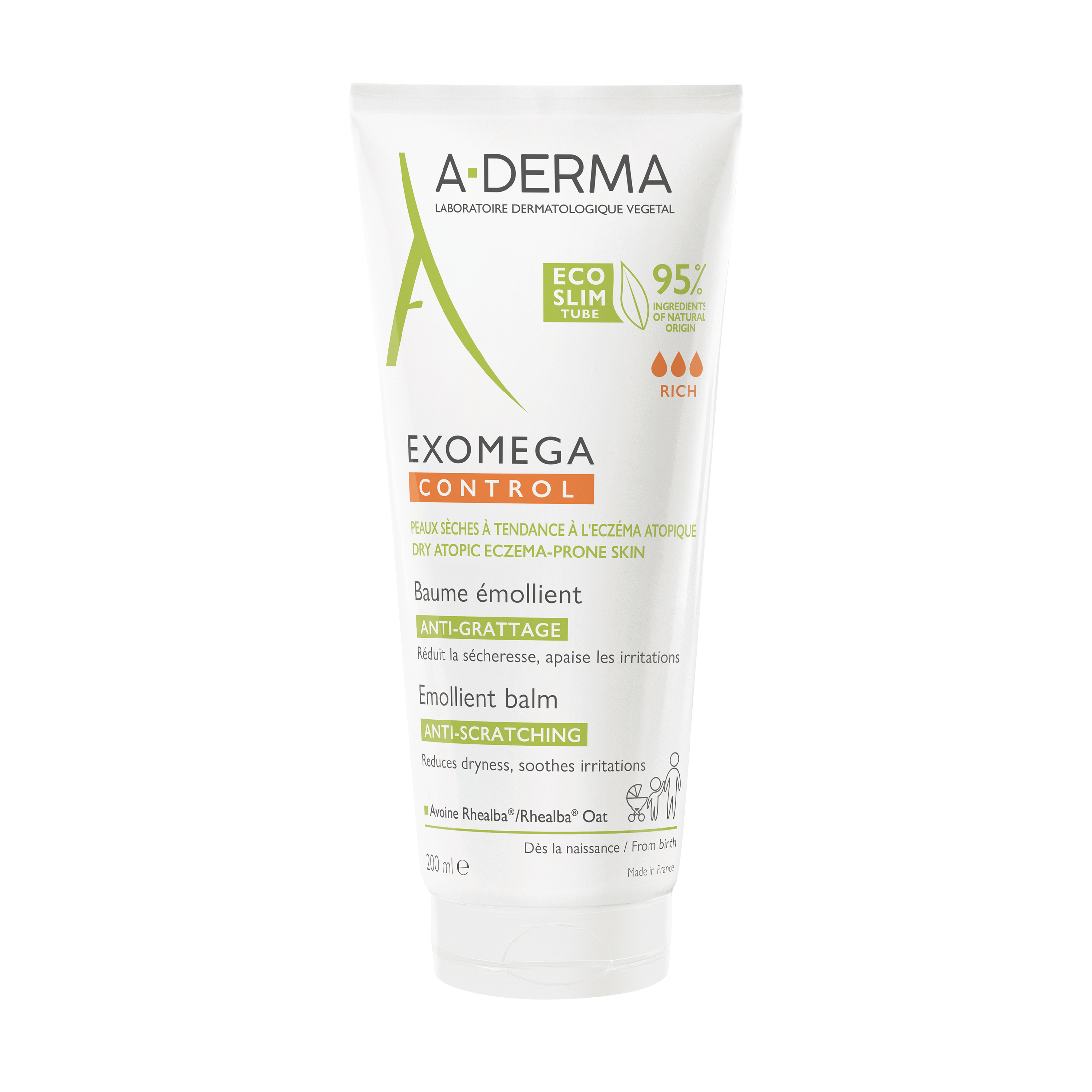 A-Derma Exomega Control Balm, 200 ml