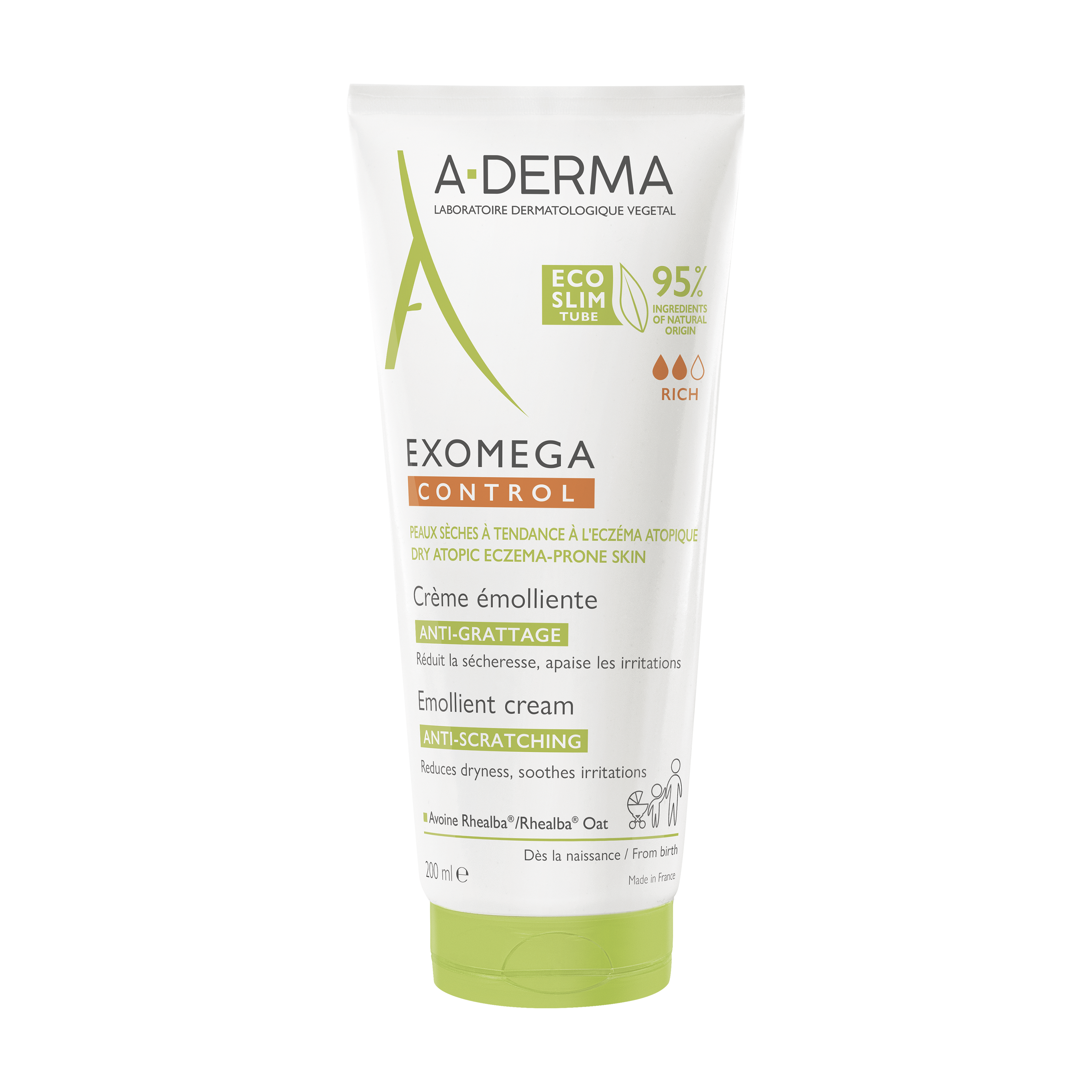 A-Derma Exomega Control Cream, 200 ml