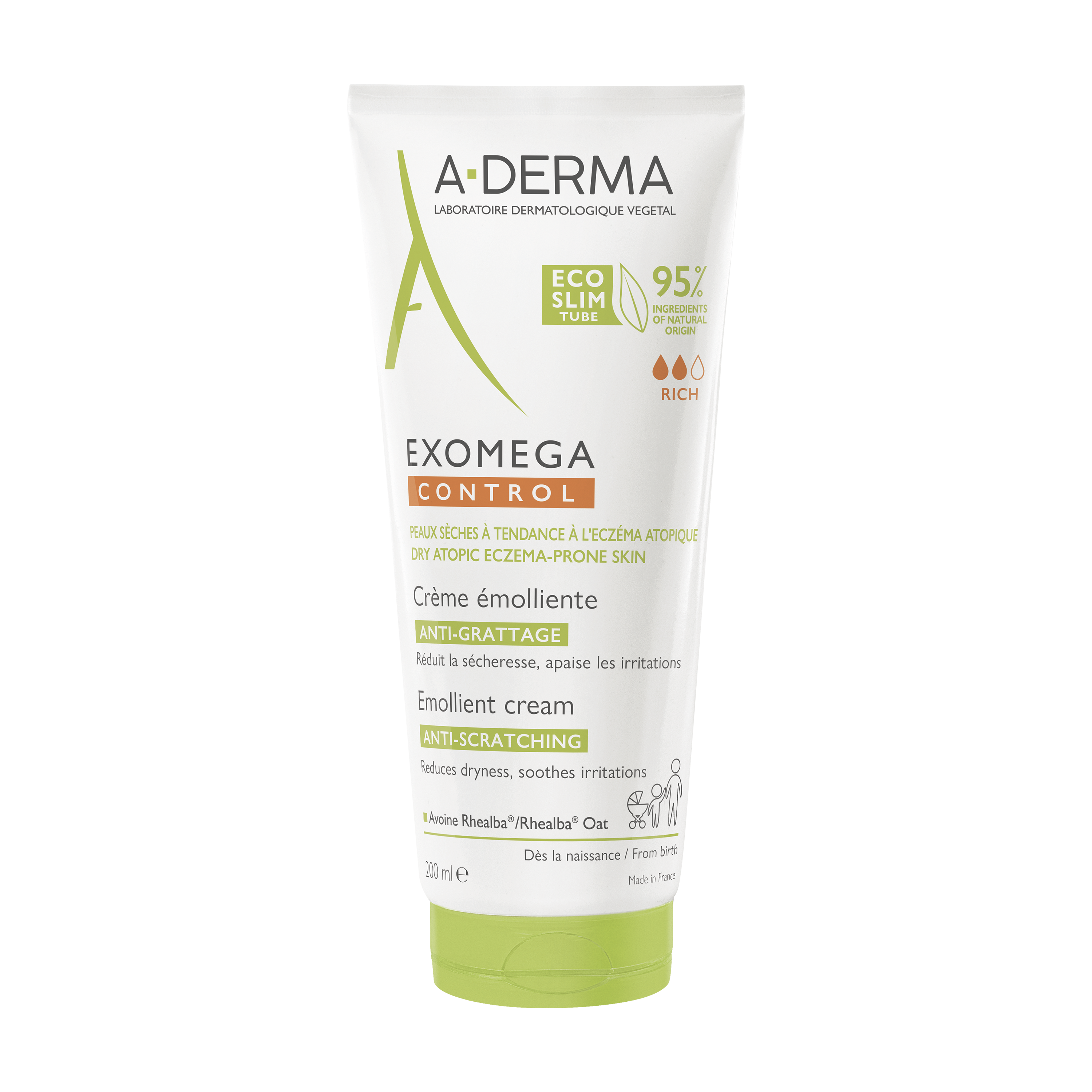 A-Derma Exomega Control Cream, 200 ml