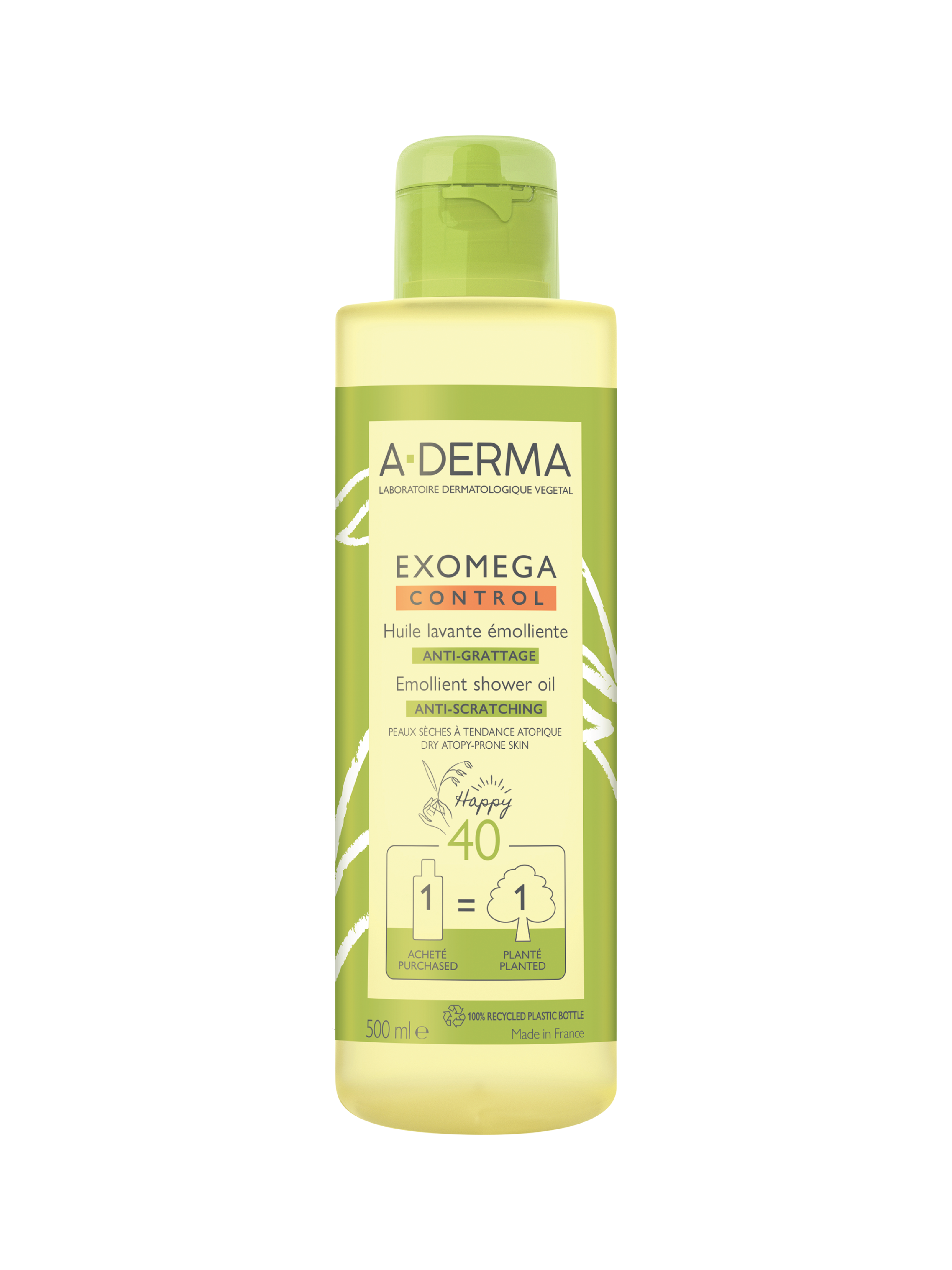 A-Derma Exomega Control Shower Oil Limited Edition, 500 ml