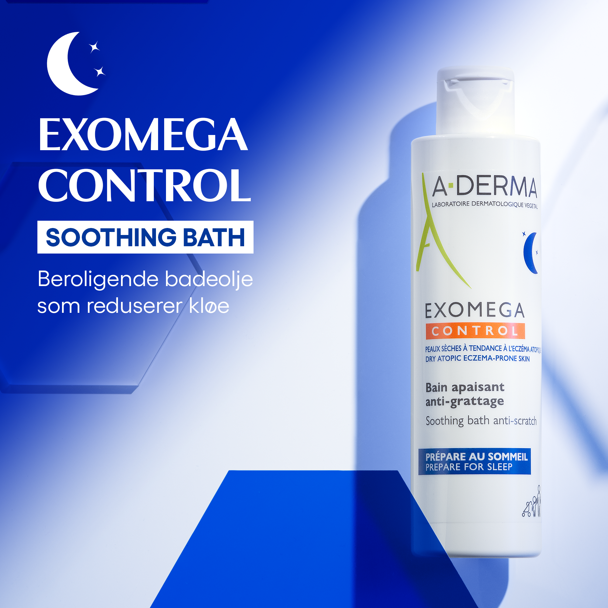 A-Derma Exomega Control Soothing Bath, 200 ml