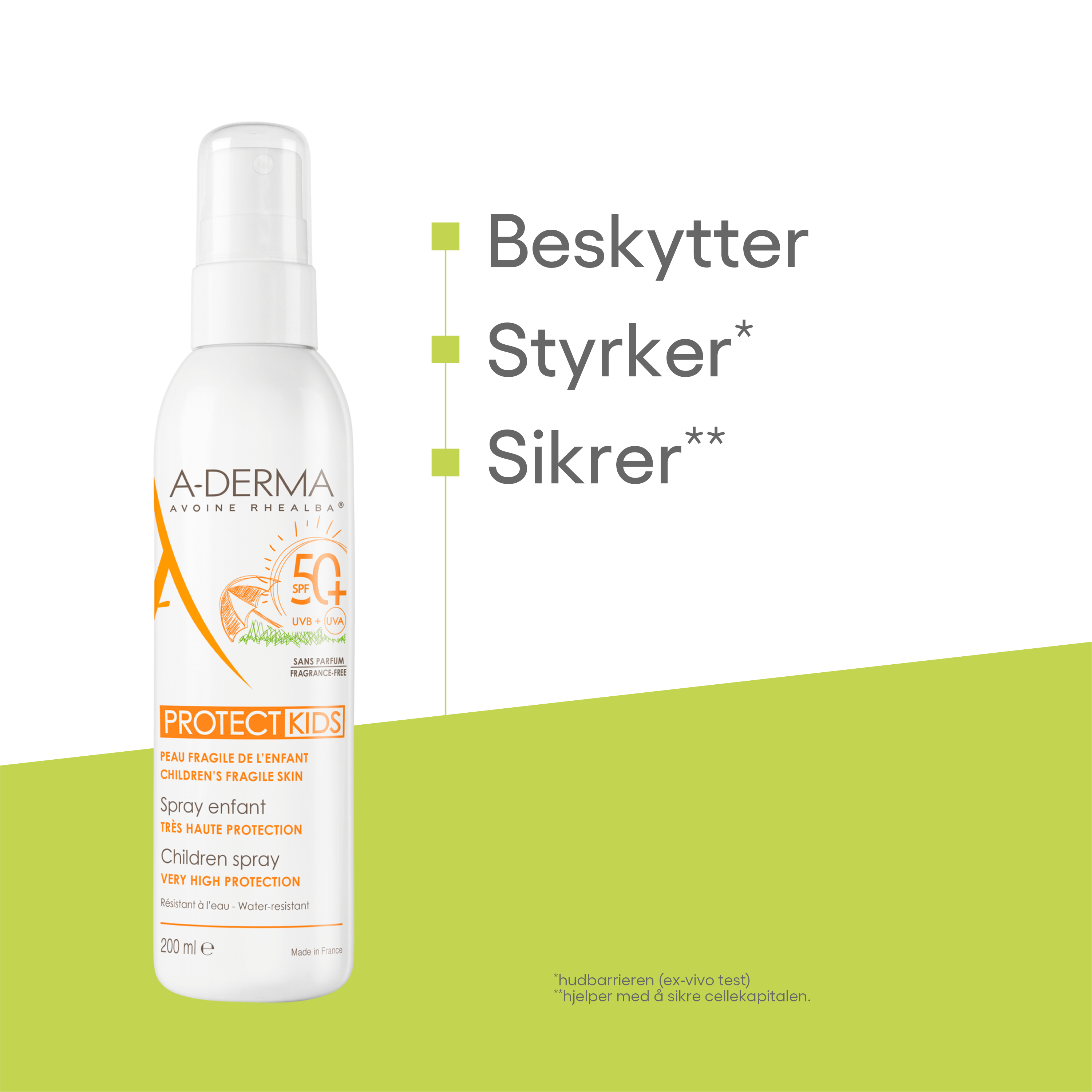 A-Derma Protect Kids Spray SPF50+, 200 ml