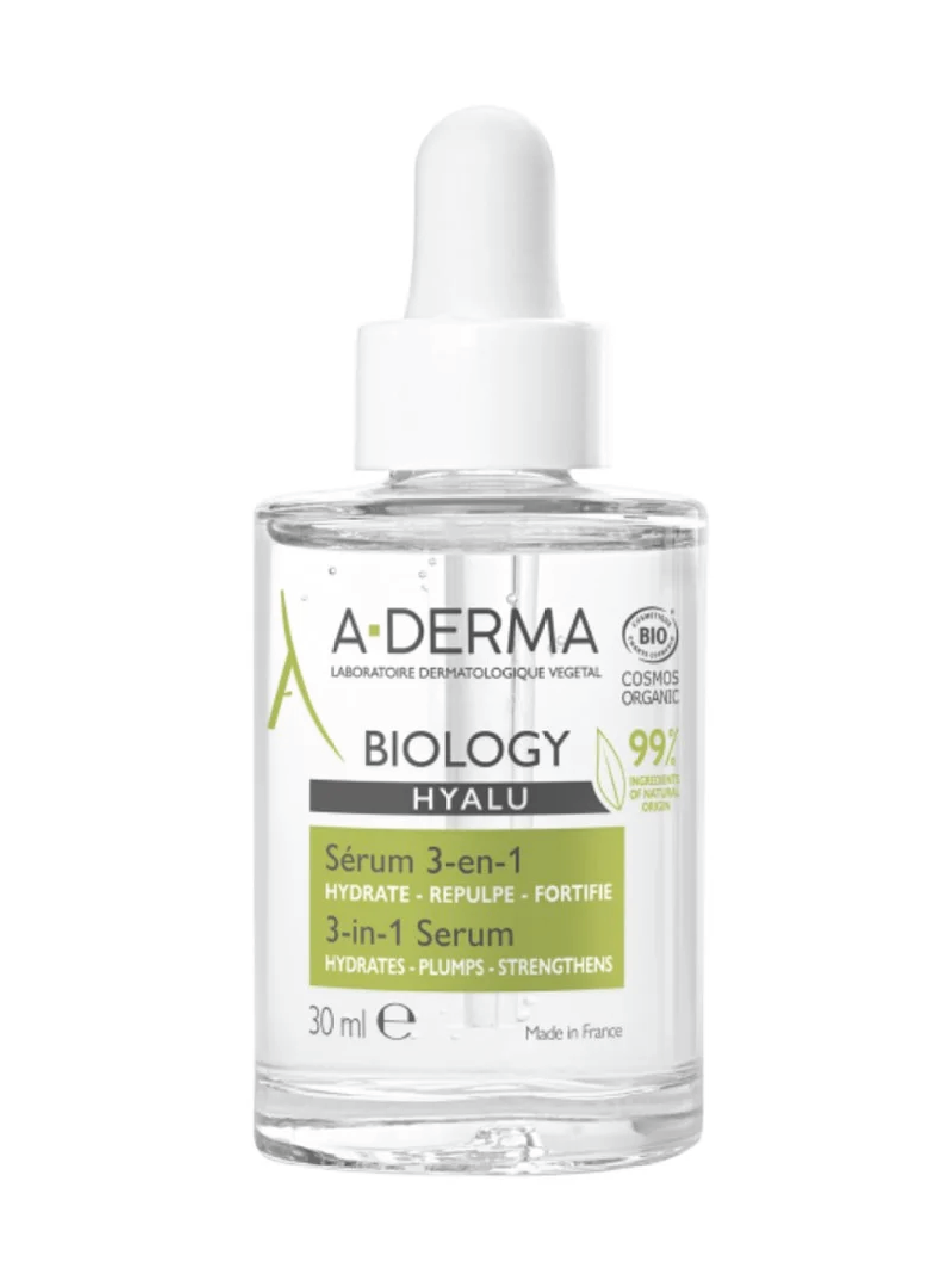 A-Derma Biology Hyalu 3-i-1 Serum, 30 ml