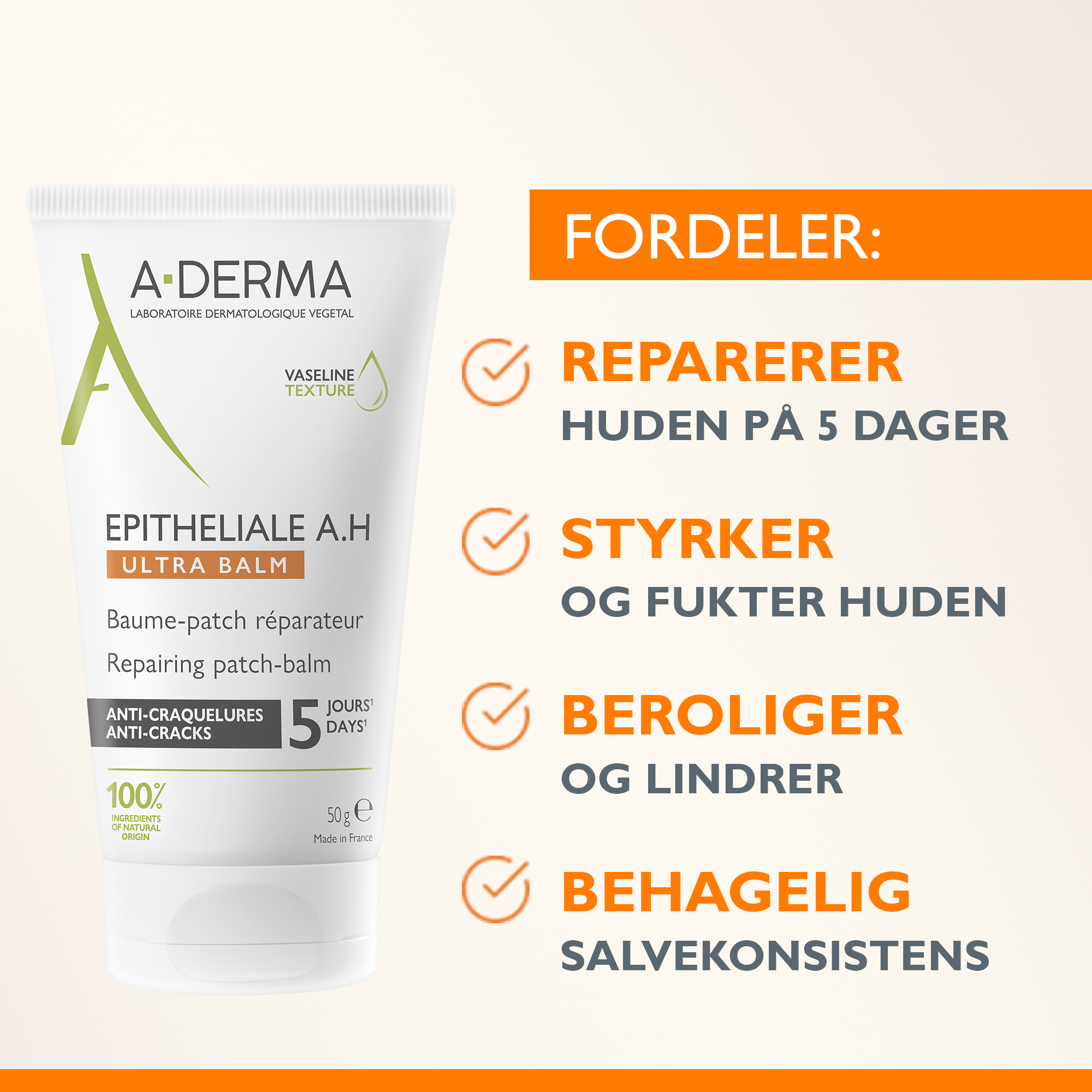 A-Derma Epitheliale Ultra Balm, 50 g