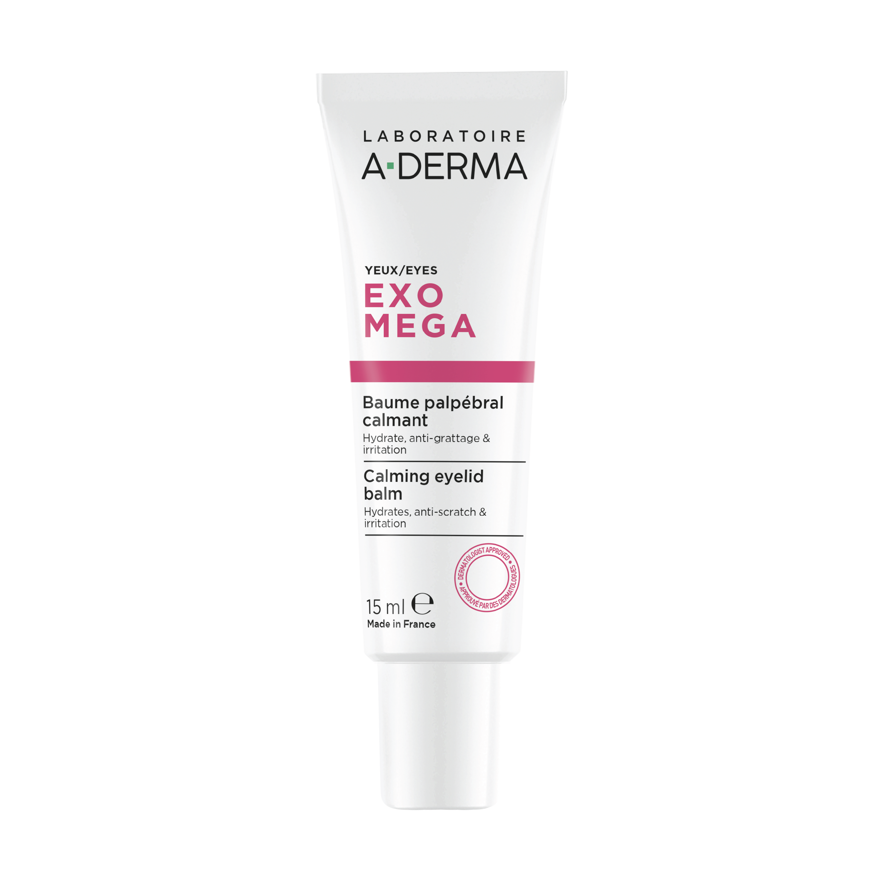 A-Derma Exomega Calming Eye Lid Balm, 15 ml