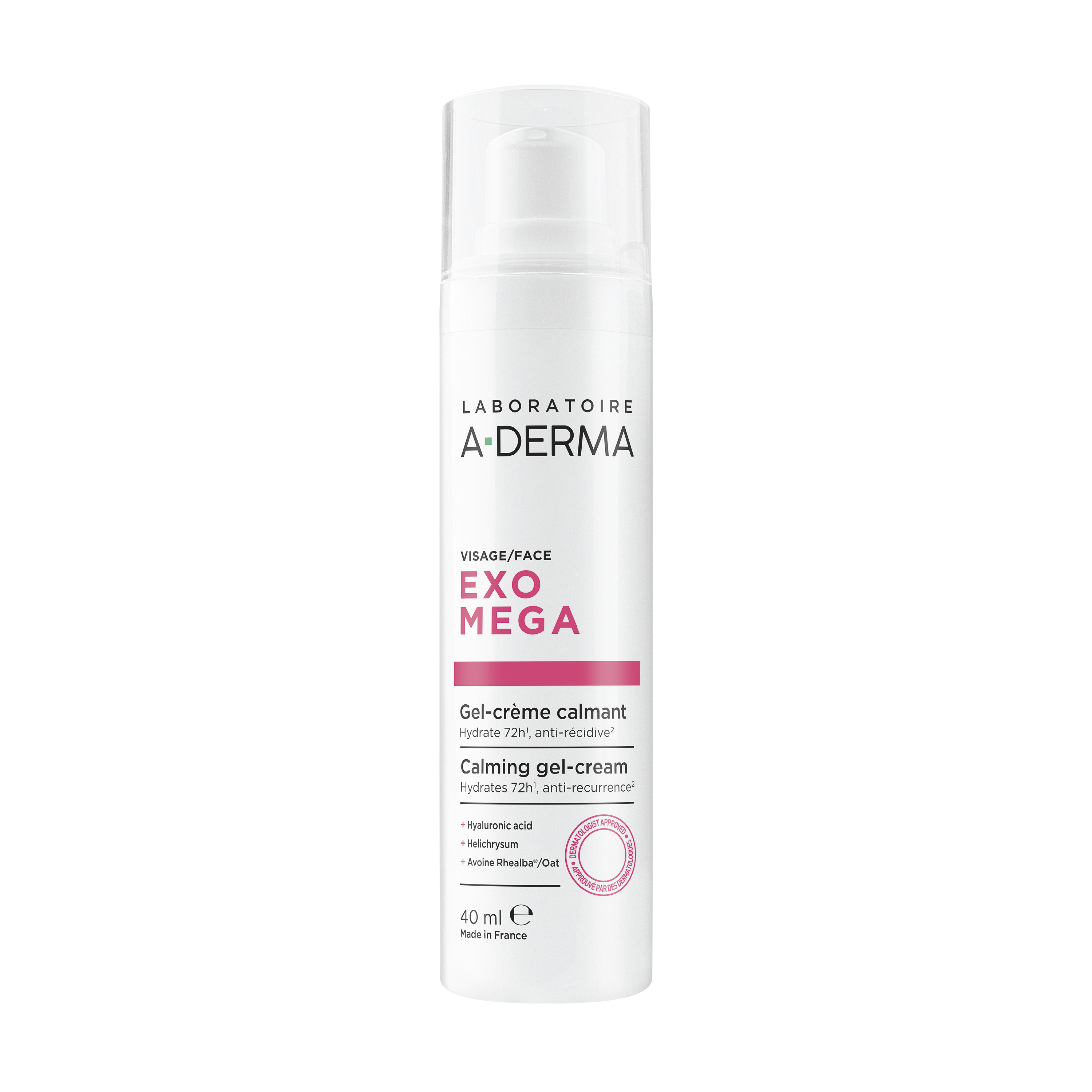 A-Derma Exomega Calming Gel Cream, 40 ml
