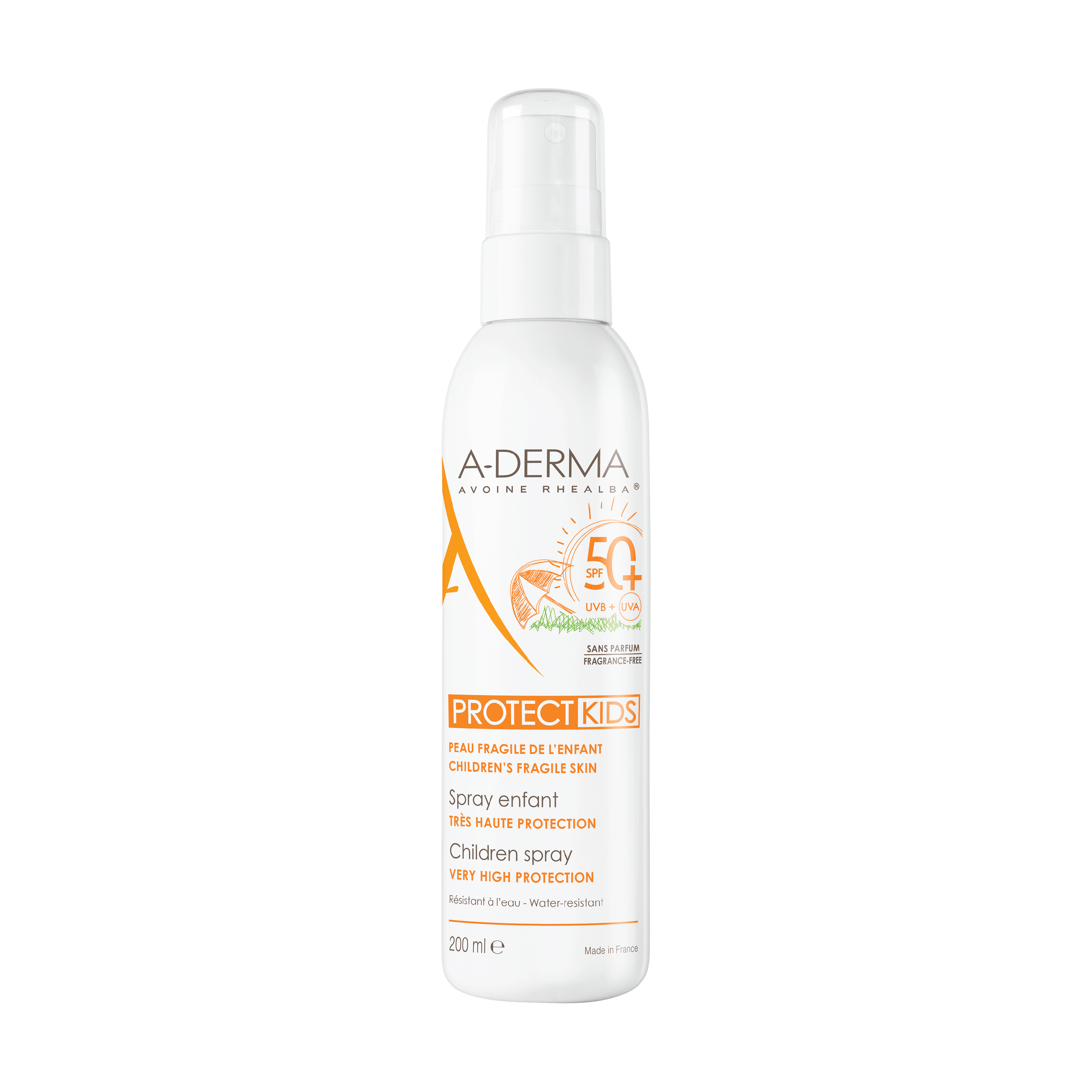 A-Derma Protect Kids Spray SPF50+, 200 ml