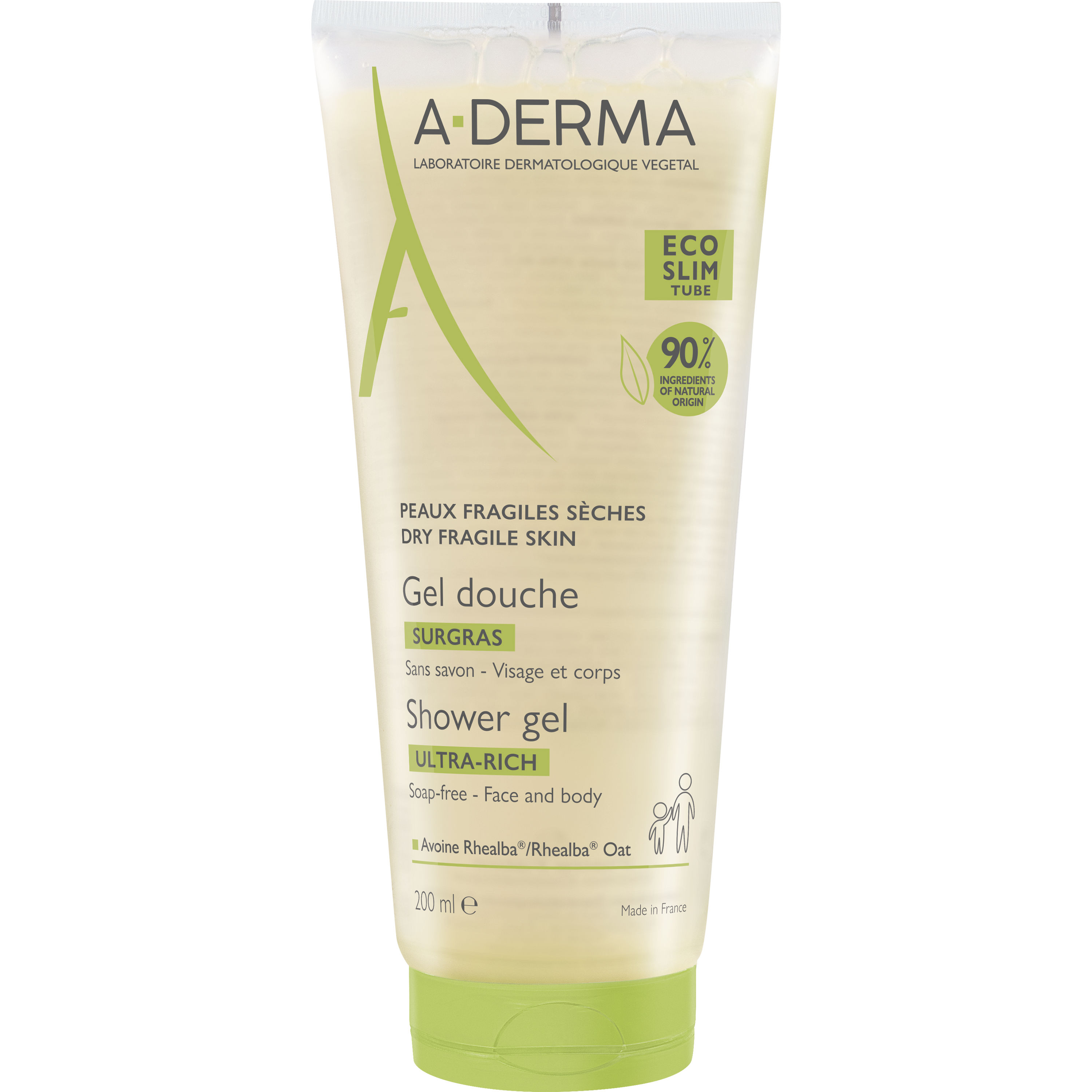 A-Derma Ultra-Rich Shower Gel, 200 ml