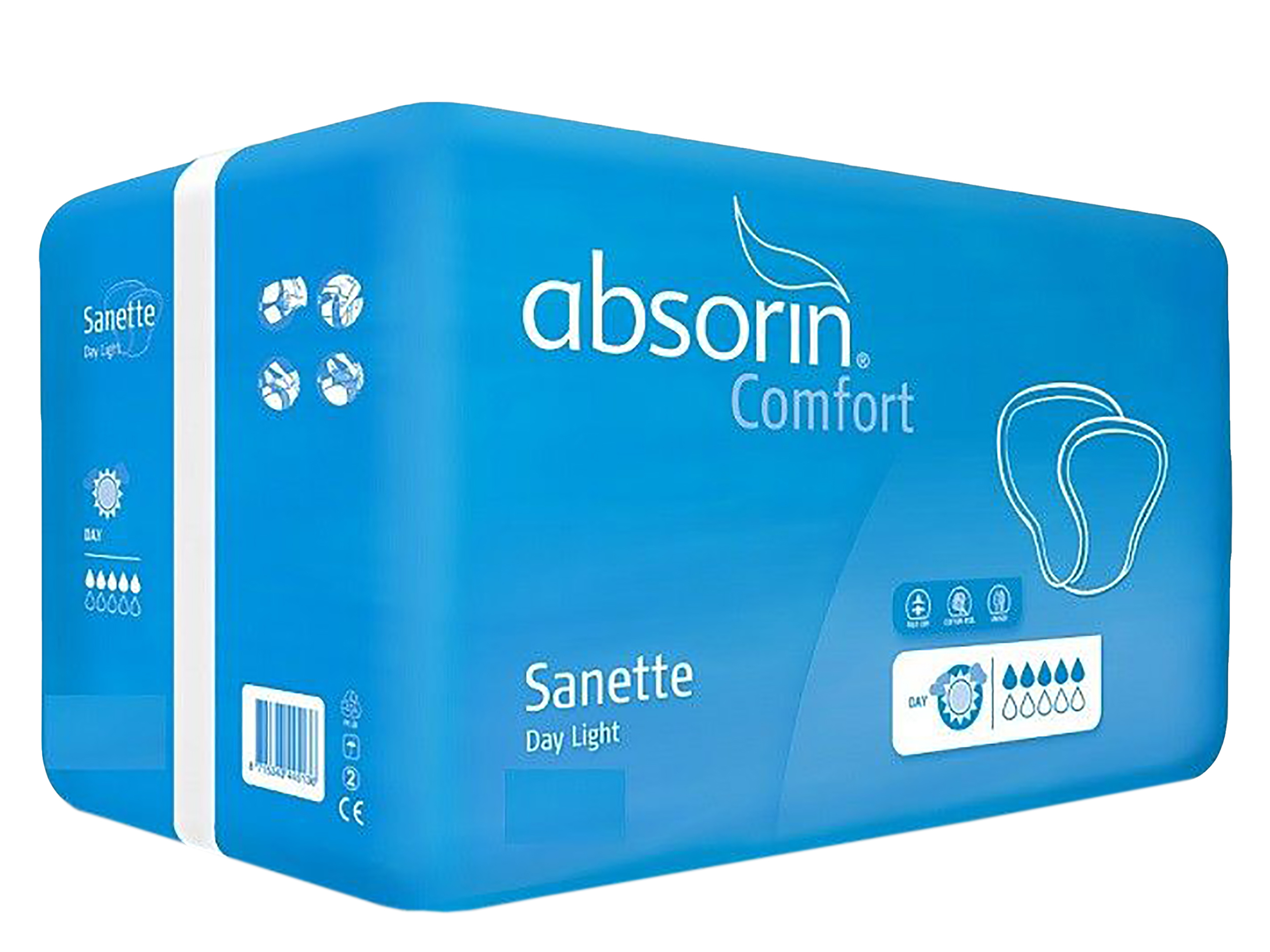 Absorin Comfort Sanette Day light, 20 stk.