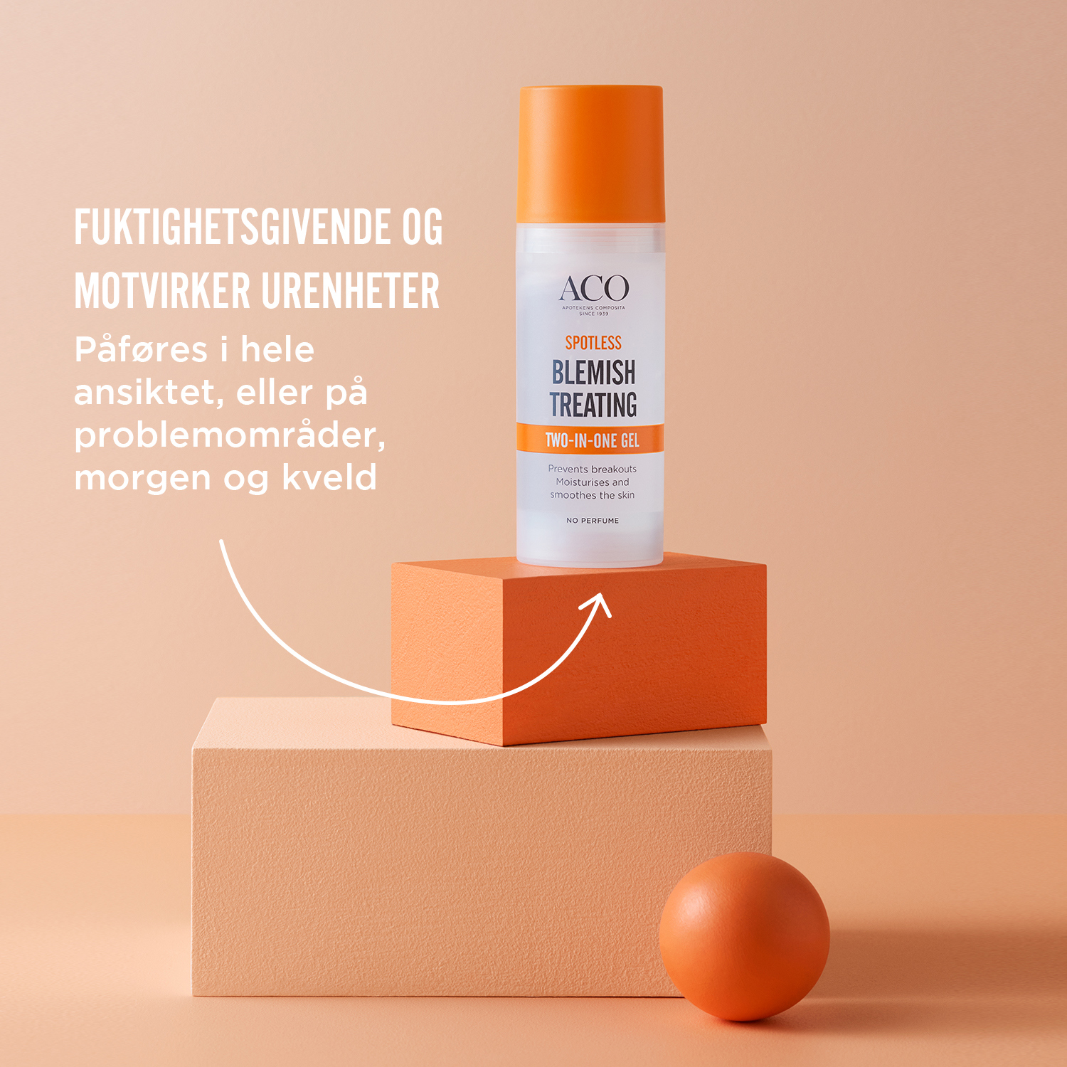 ACO Spotless Blemish Treating Two-in-One Gel, 50 ml