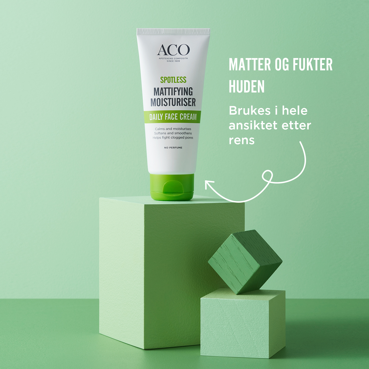 ACO Spotless Mattifying Moisturiser Daily Face Cream u/p, 60 ml