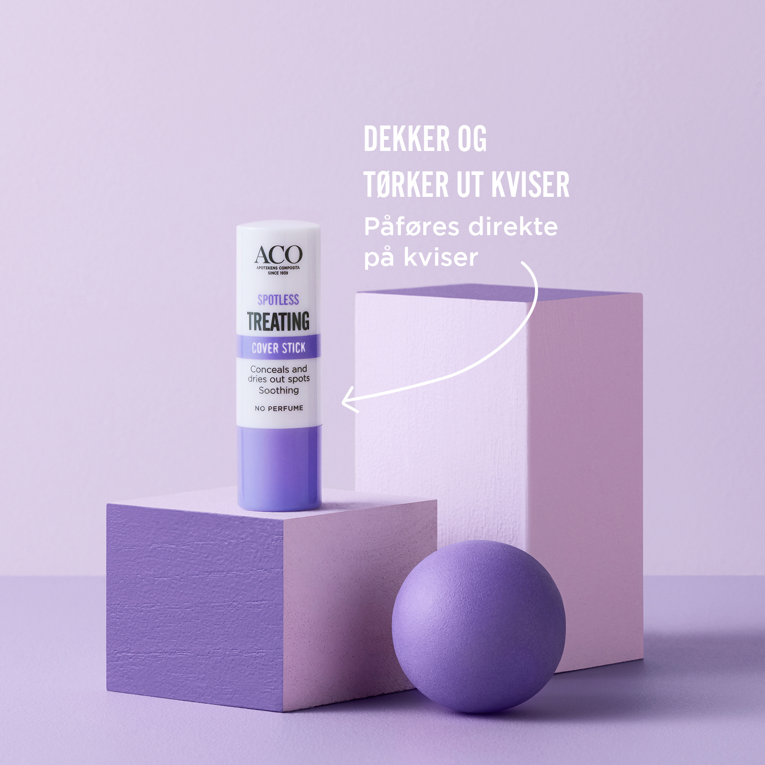 ACO Spotless Treating Cover Stick up, 3,5 g