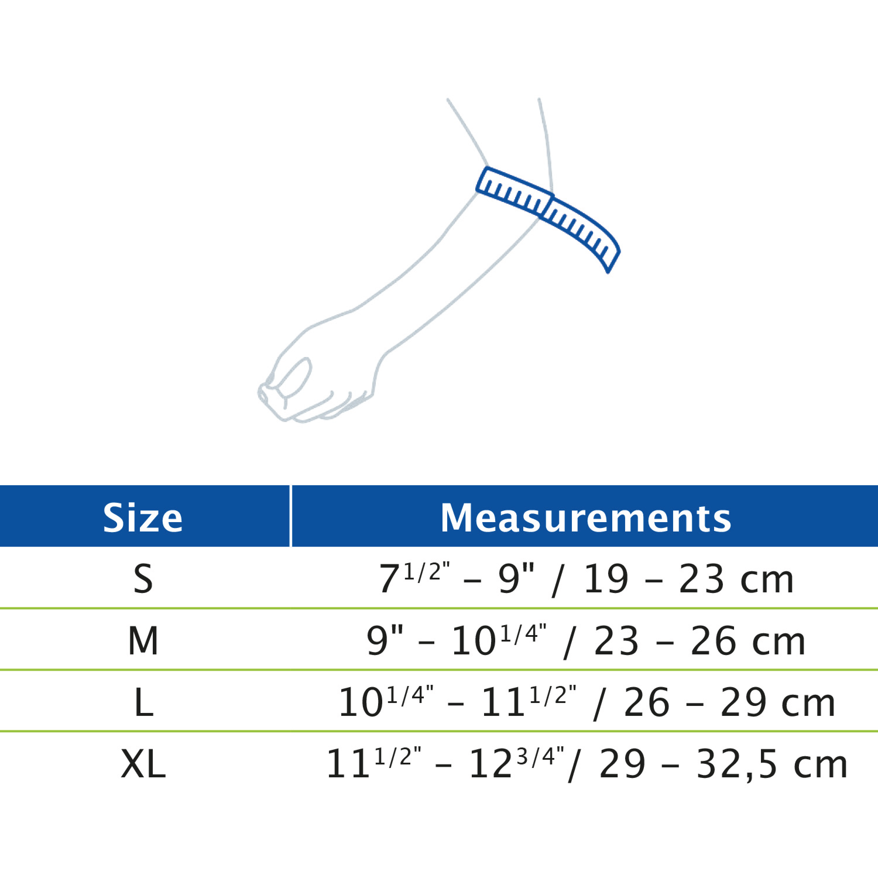 Actimove Arthritis Care albuestøtte, X-Large, 1 stk.