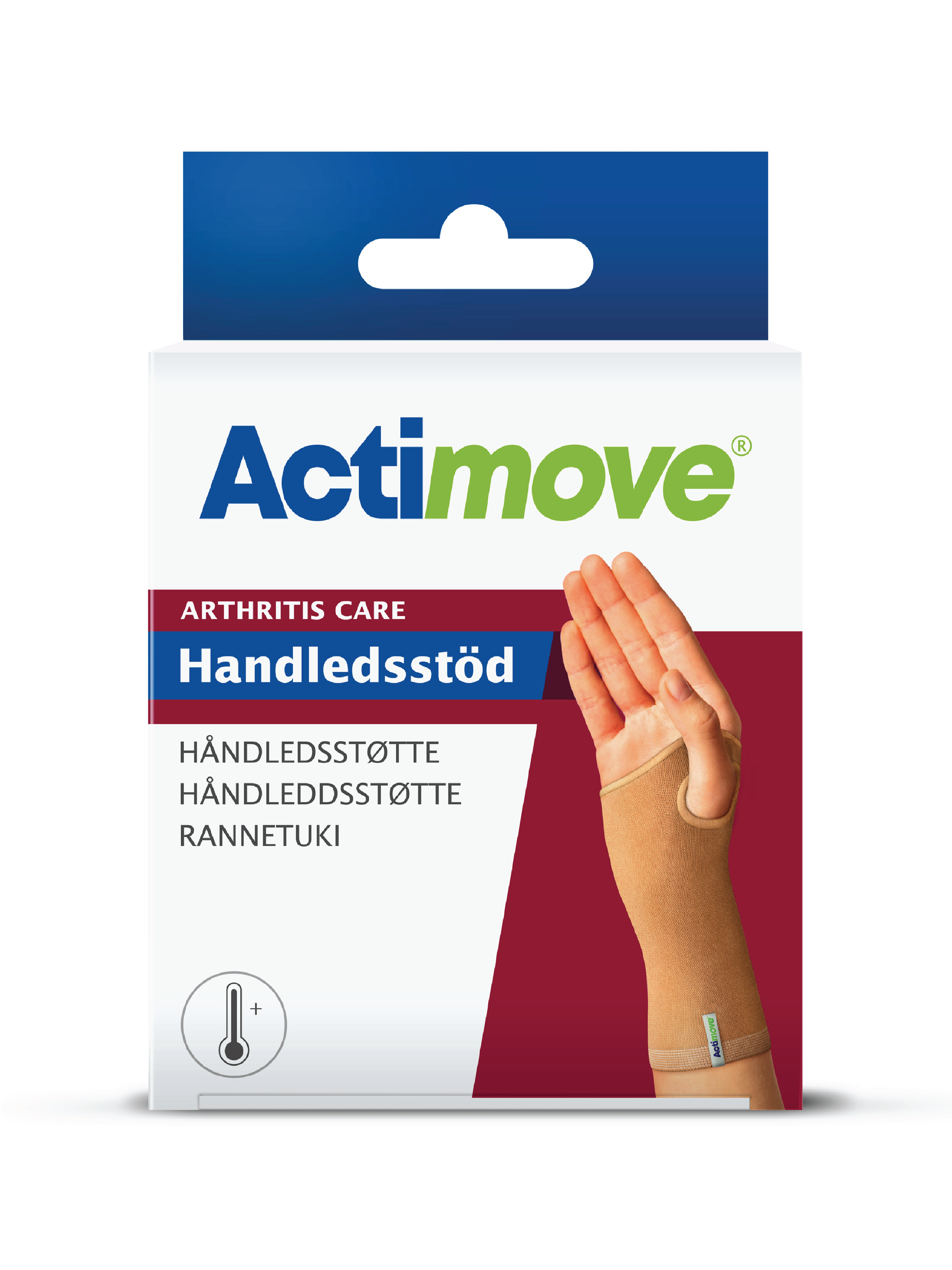 Actimove Arthritis Care håndleddstøtte, Medium, 1 stk.