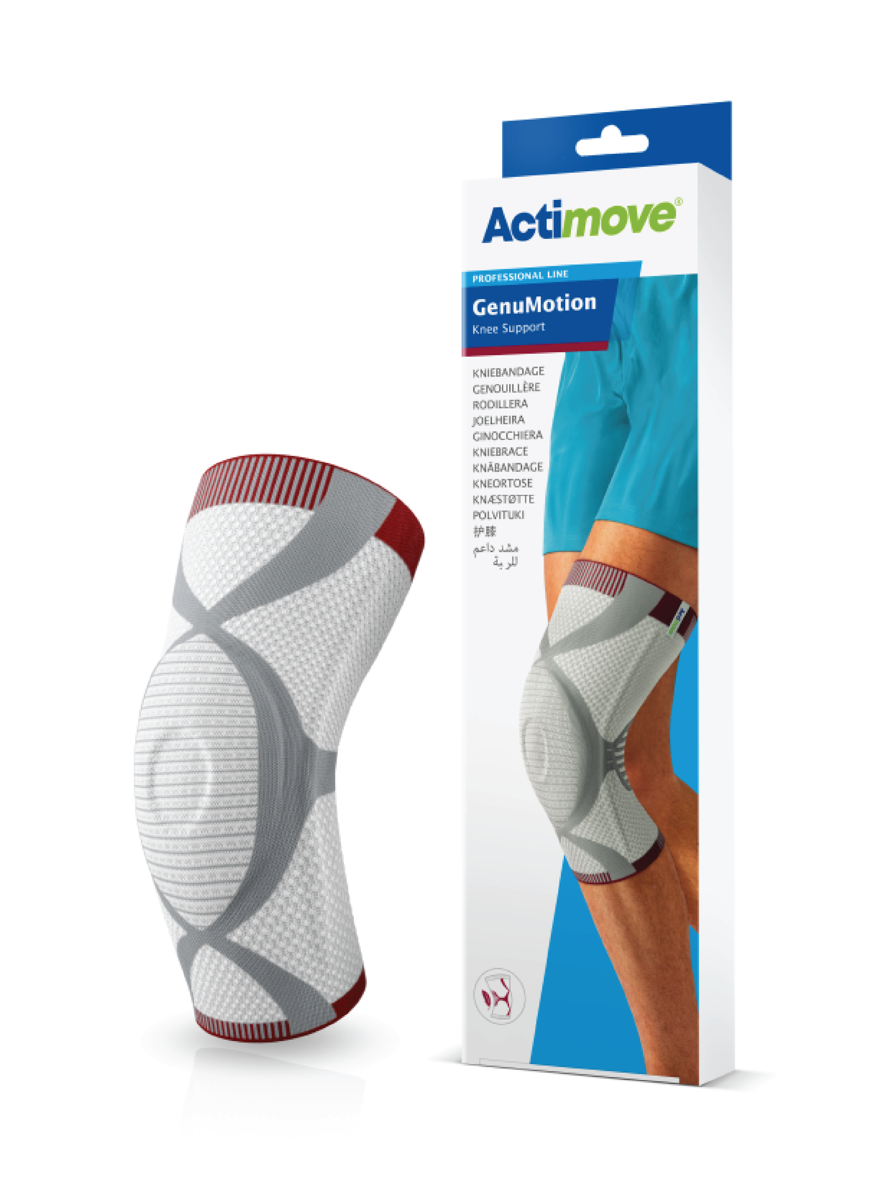 Actimove GenuMotion knestøtte, XXX-Large, 1 stk.