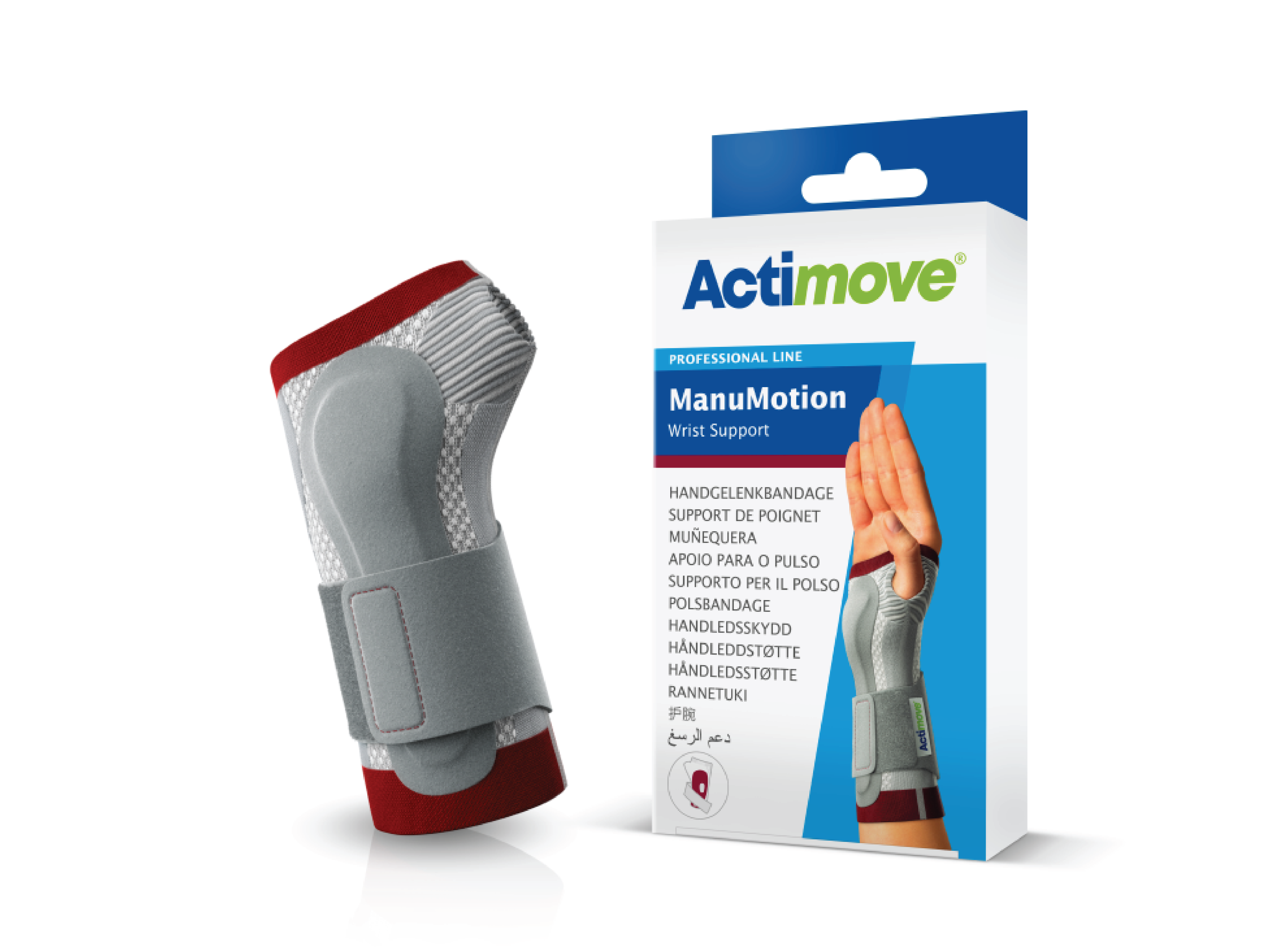 Actimove ManuMotion Håndleddstøtte høyre, X-Large, 1 stk.