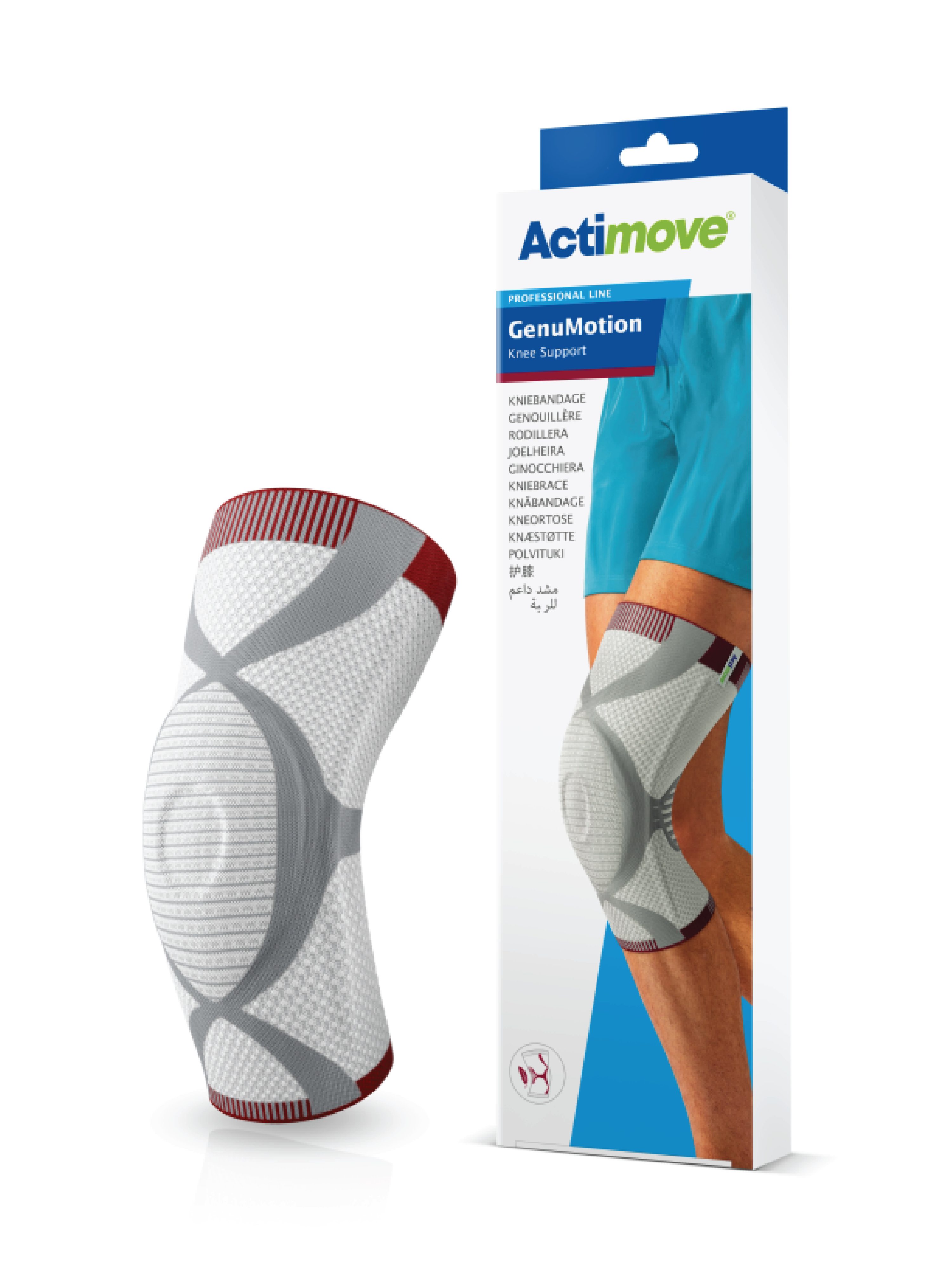 Actimove GenuMotion Knestøtte, XXXX-Large, 1 stk.