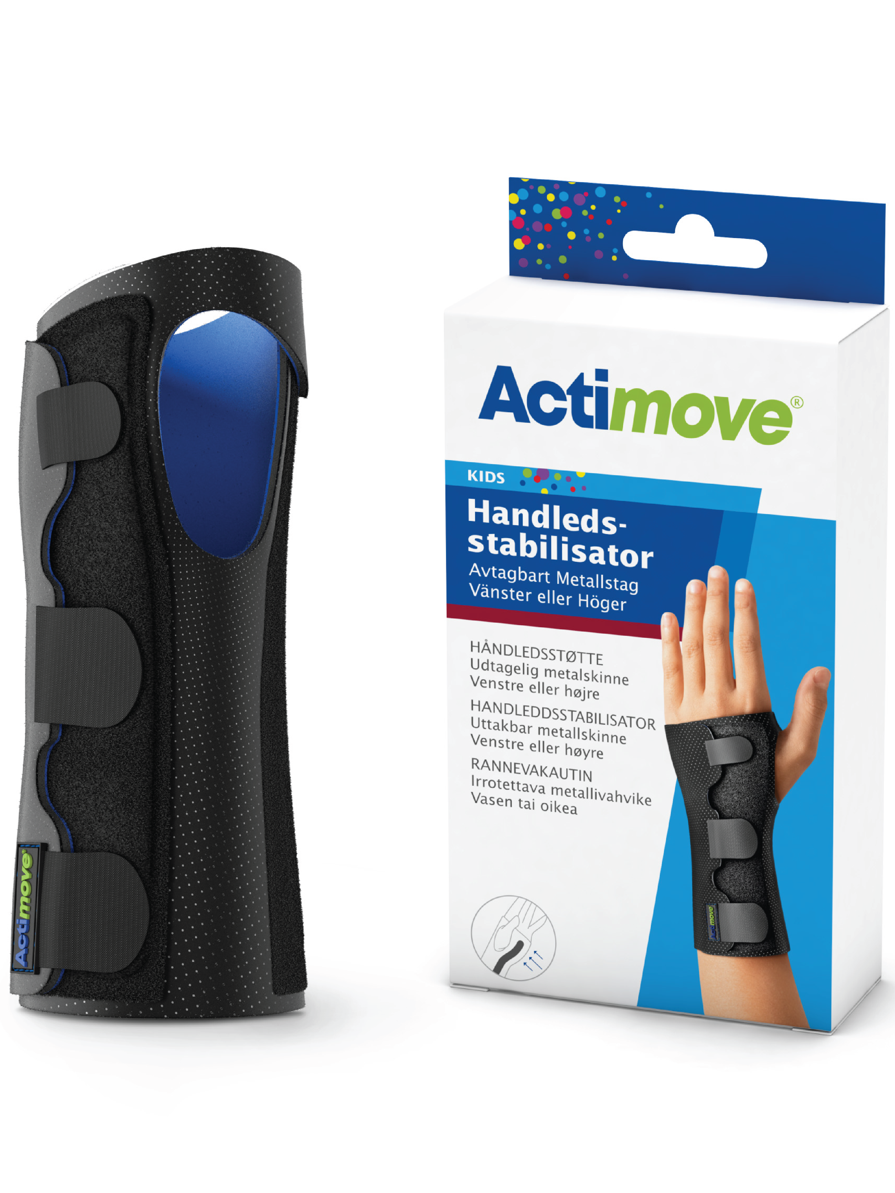 Actimove Kids Håndleddstøtte Barn, Barn 2-7 år, 1 stk.