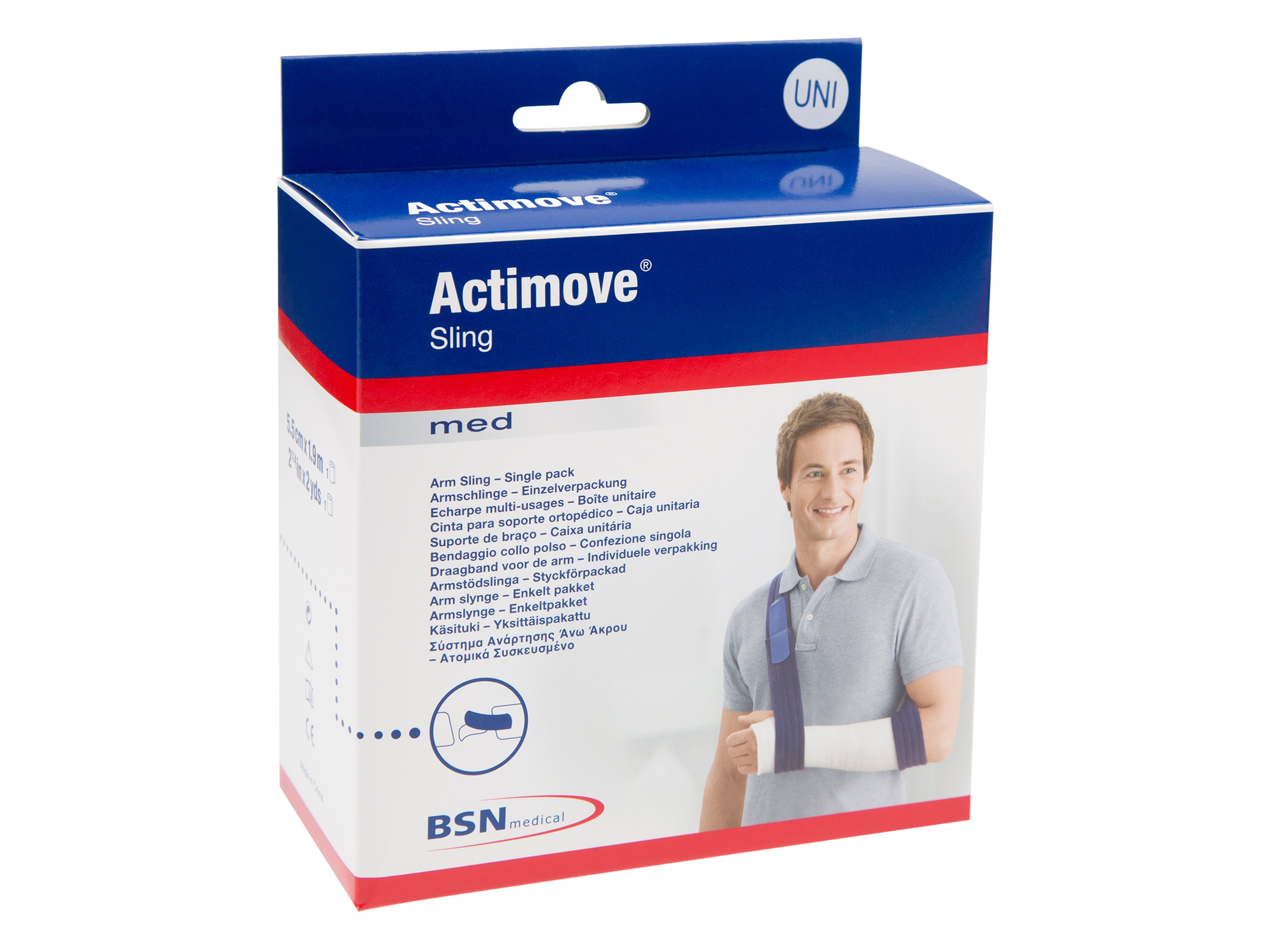 Actimove Sling armslynge, 5,5 cm x 1,9 m, 1 stk.