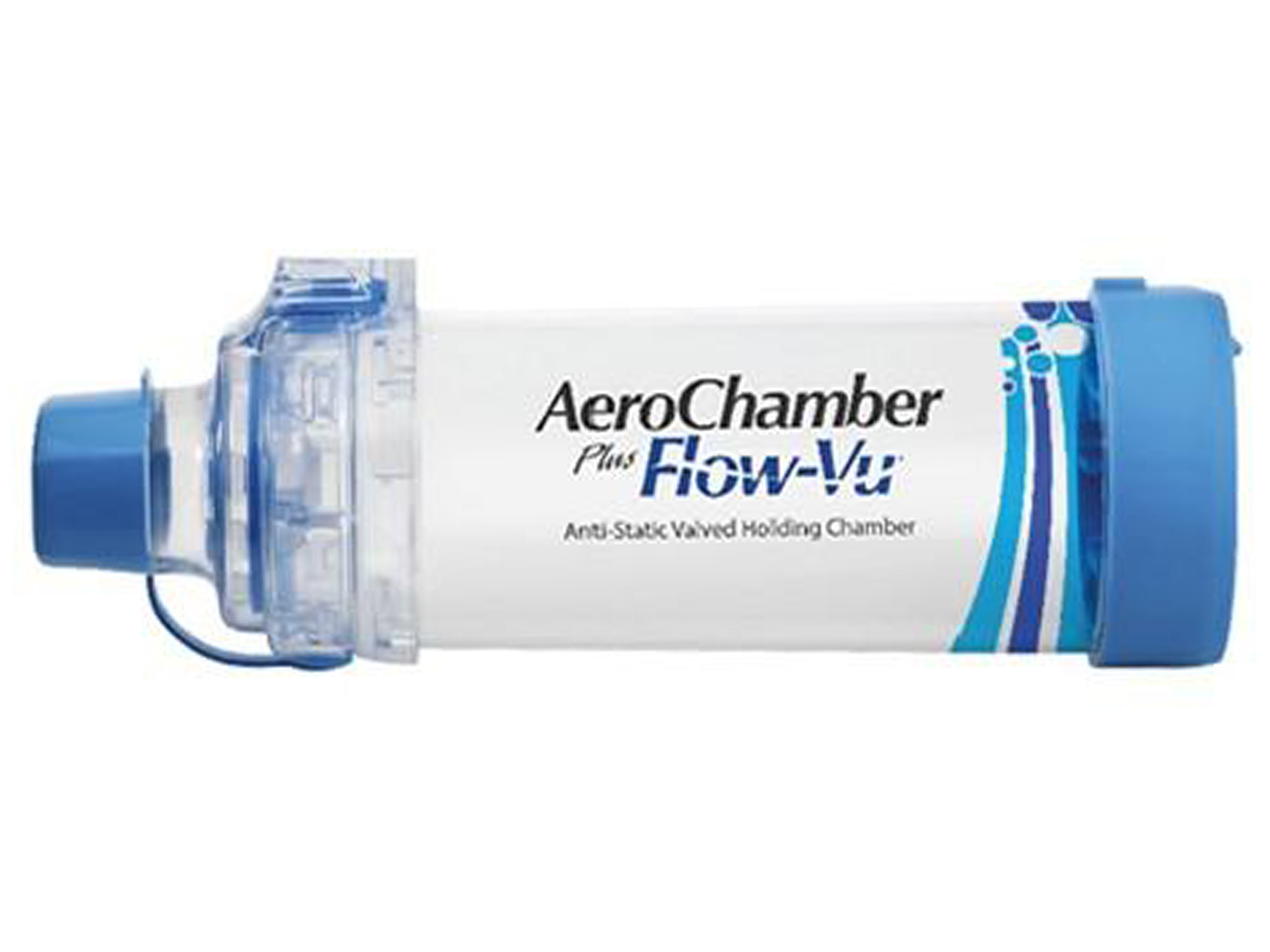 Aerochamber PlusFlow-Vu munnstykke, inhalasjonskammer med munnstykke, voksen, 1 stk