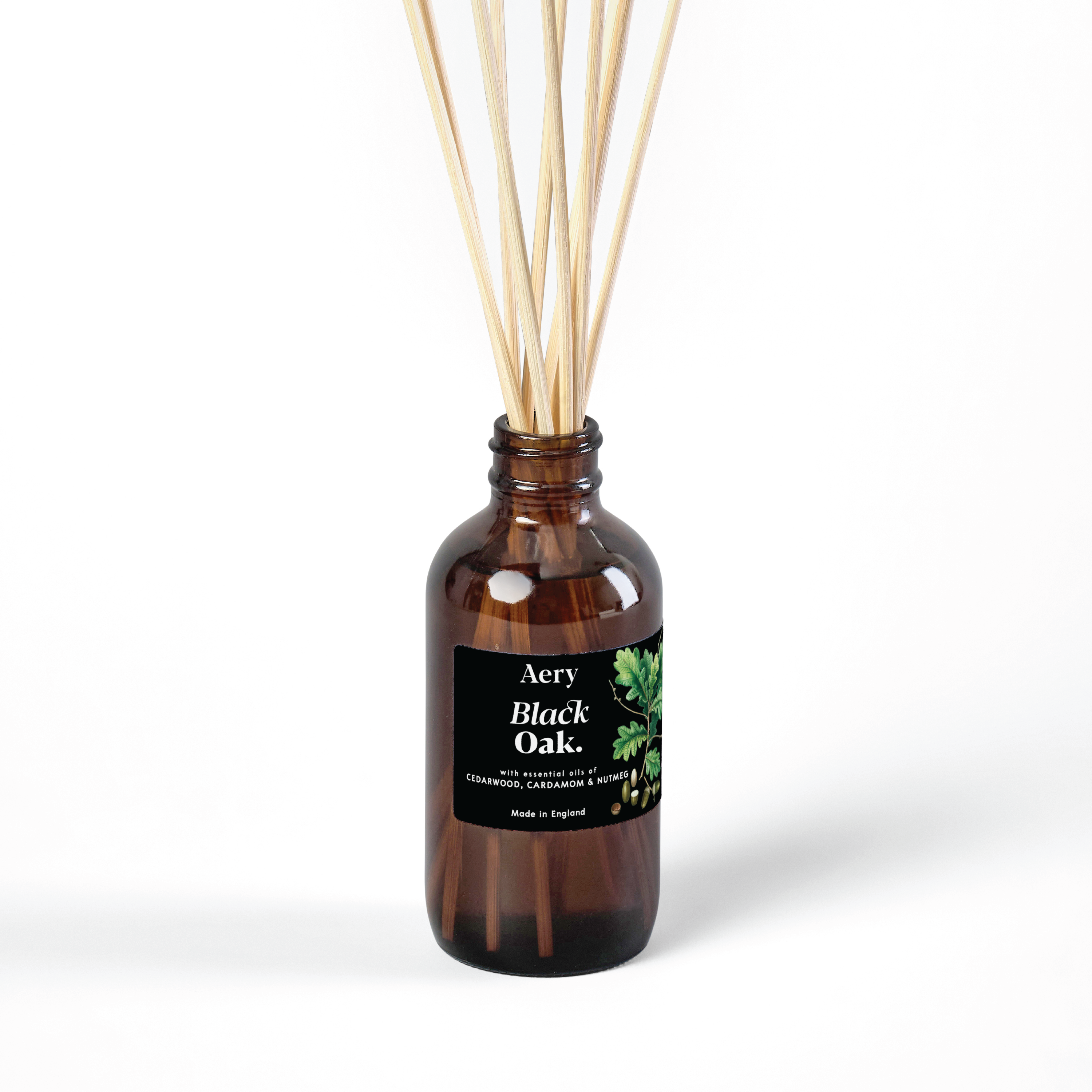 Aery Living Black Oak Amber Diffuser, 100 ml