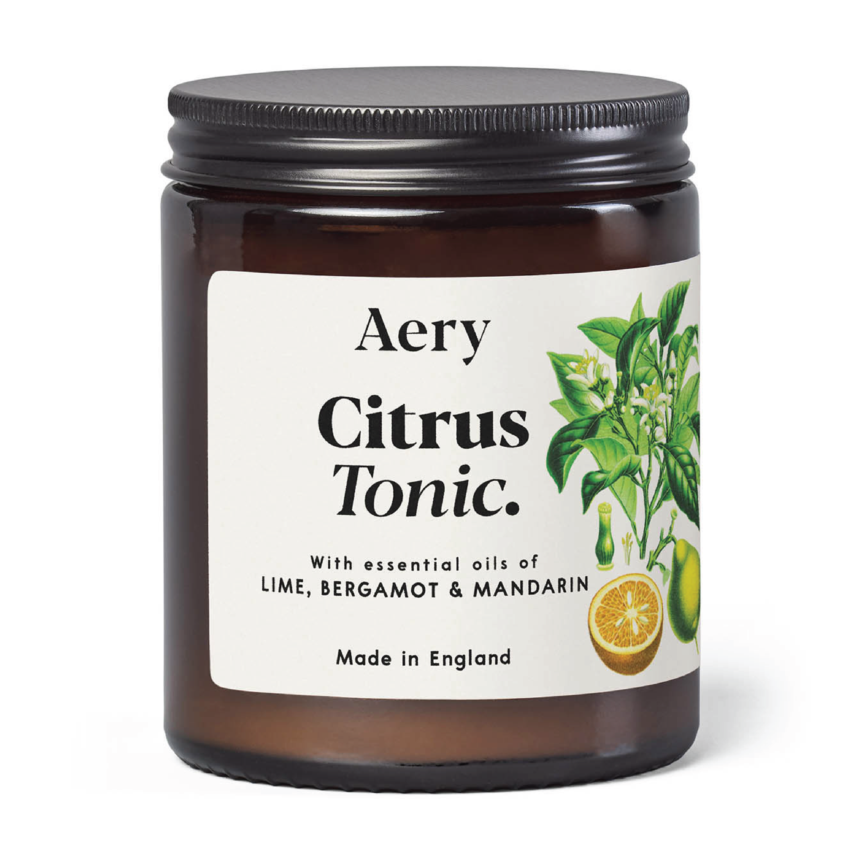 Aery Living Citrus Tonic Jar Candle, 140 g