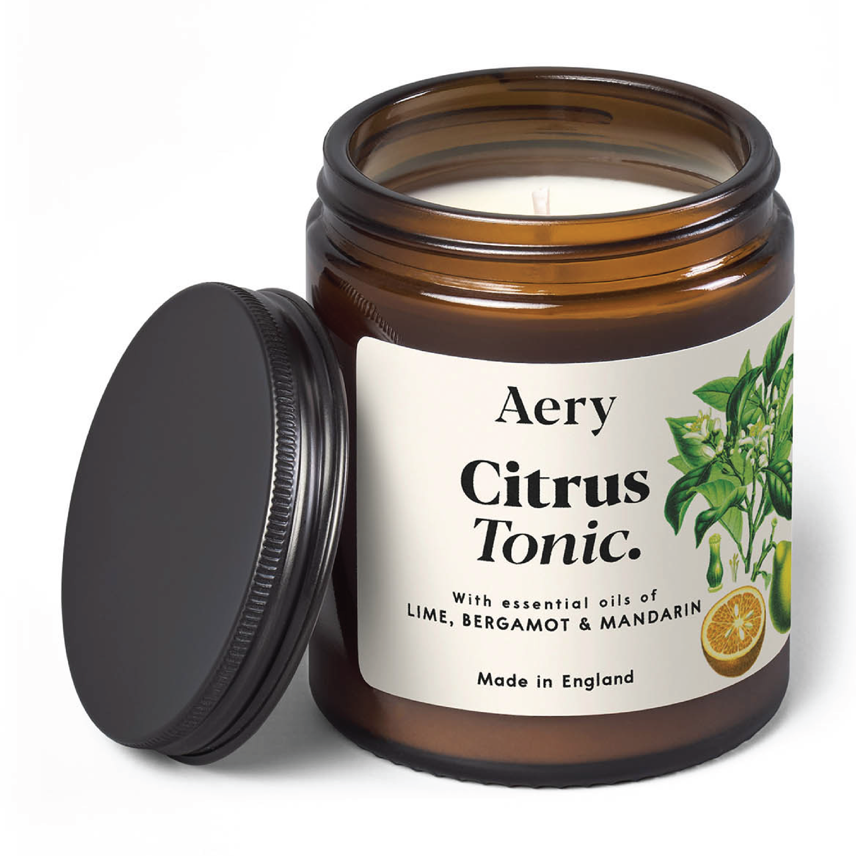 Aery Living Citrus Tonic Jar Candle, 140 g