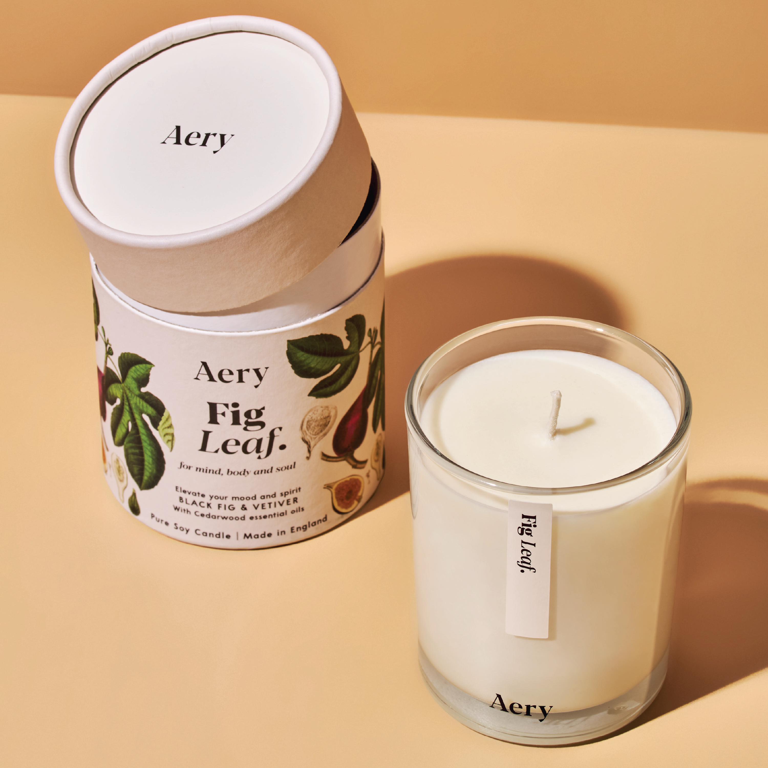 Aery Living Fig Leaf Candle, 200 g