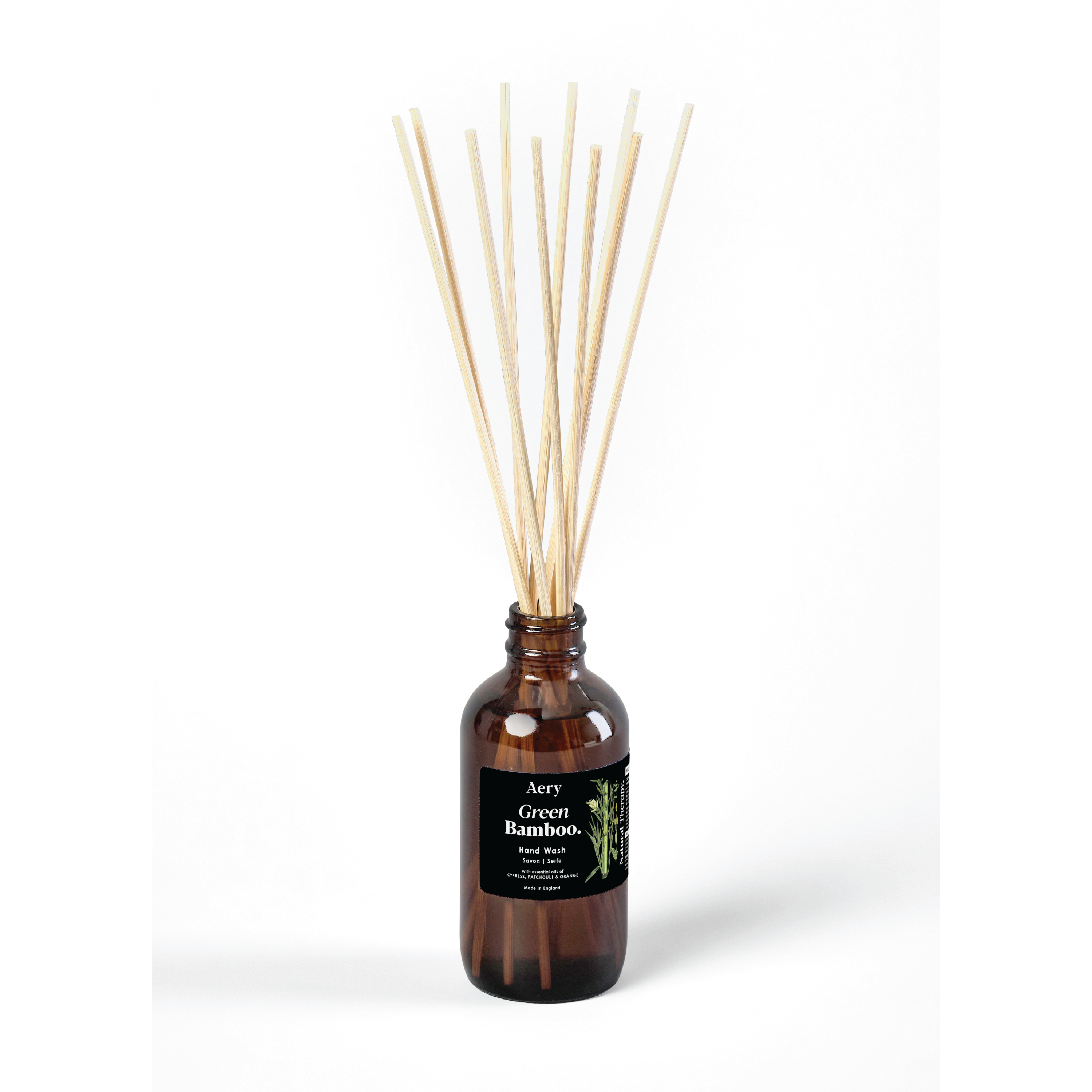 Aery Living Green Bamboo Amber Diffuser, 100 ml