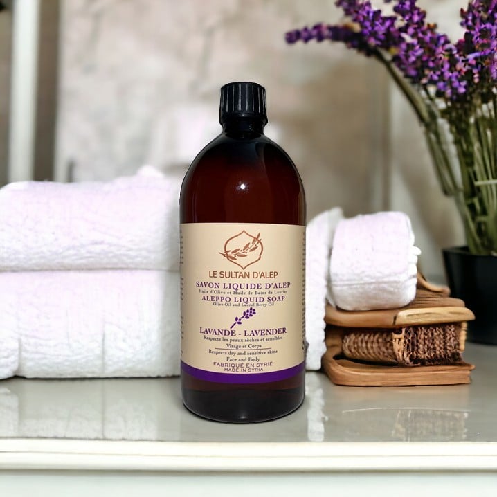 Aleppo Hand Wash Lavender, 1000 ml