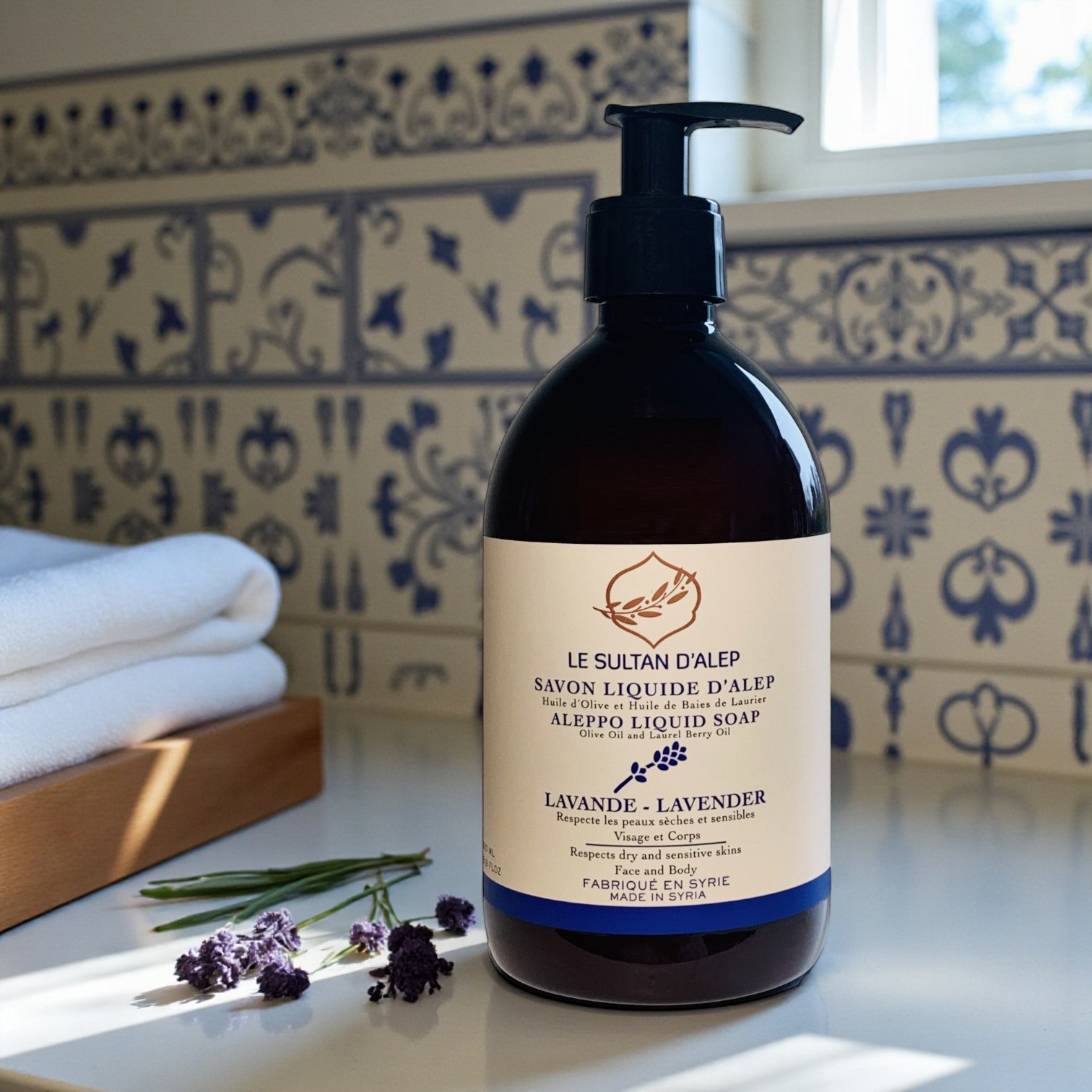 Aleppo Hand Wash Lavender, 500 ml