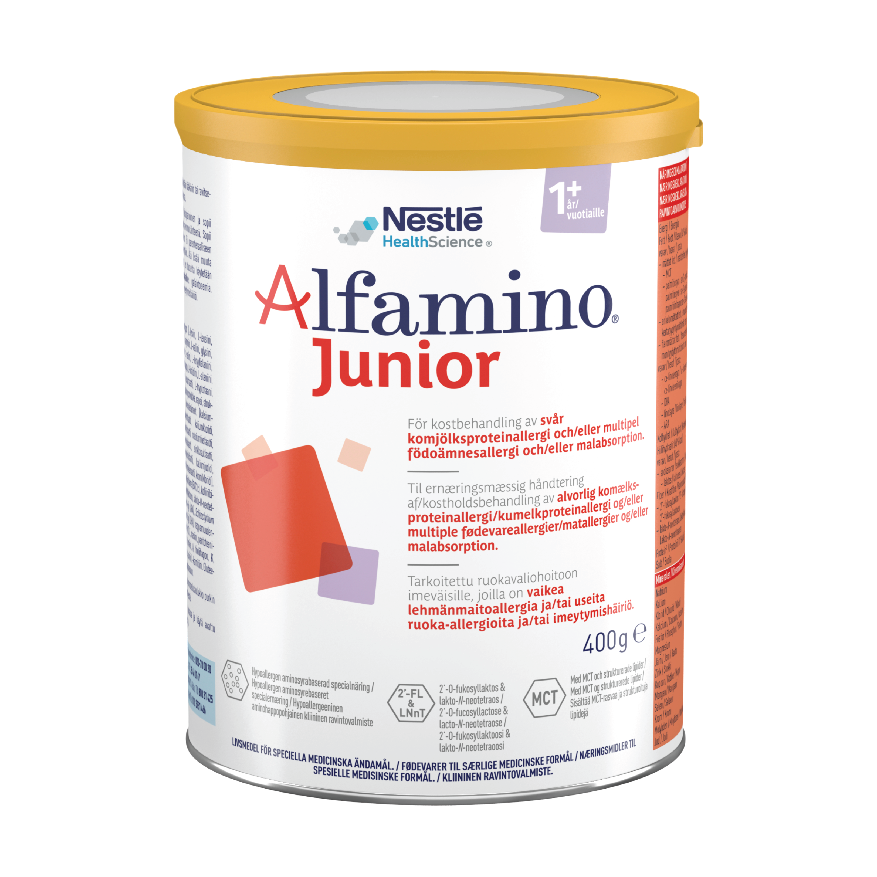 Alfamino Junior Spesialnæring Pulver, 400 gram