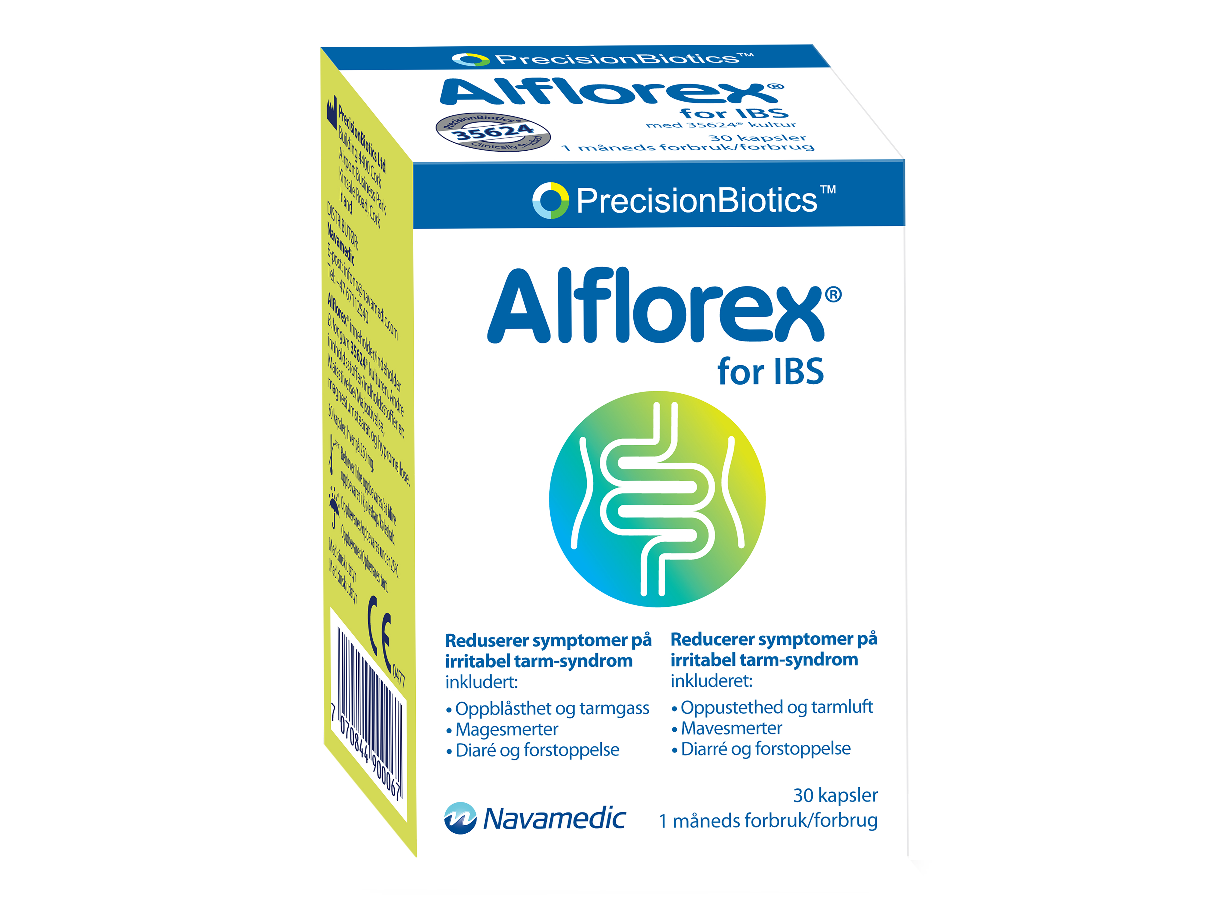 Alflorex Alflorex Irritabel tarmsyndrom kapsler, 30 stk