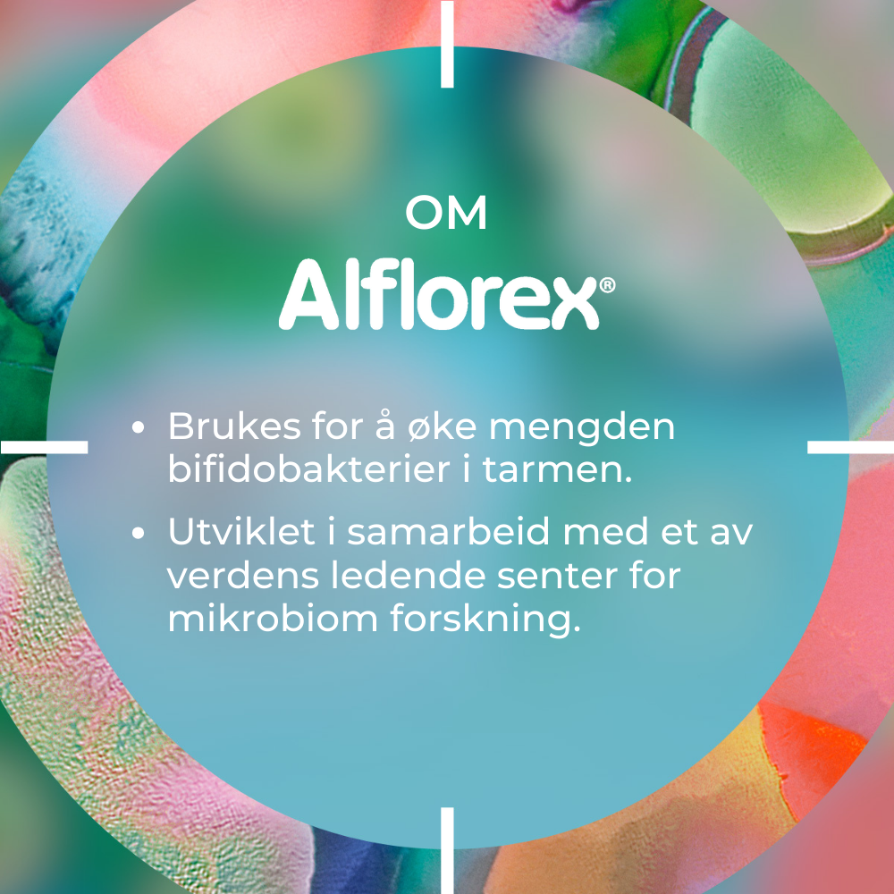 Alflorex Kapsler med bifidobakterier, 30 stk.